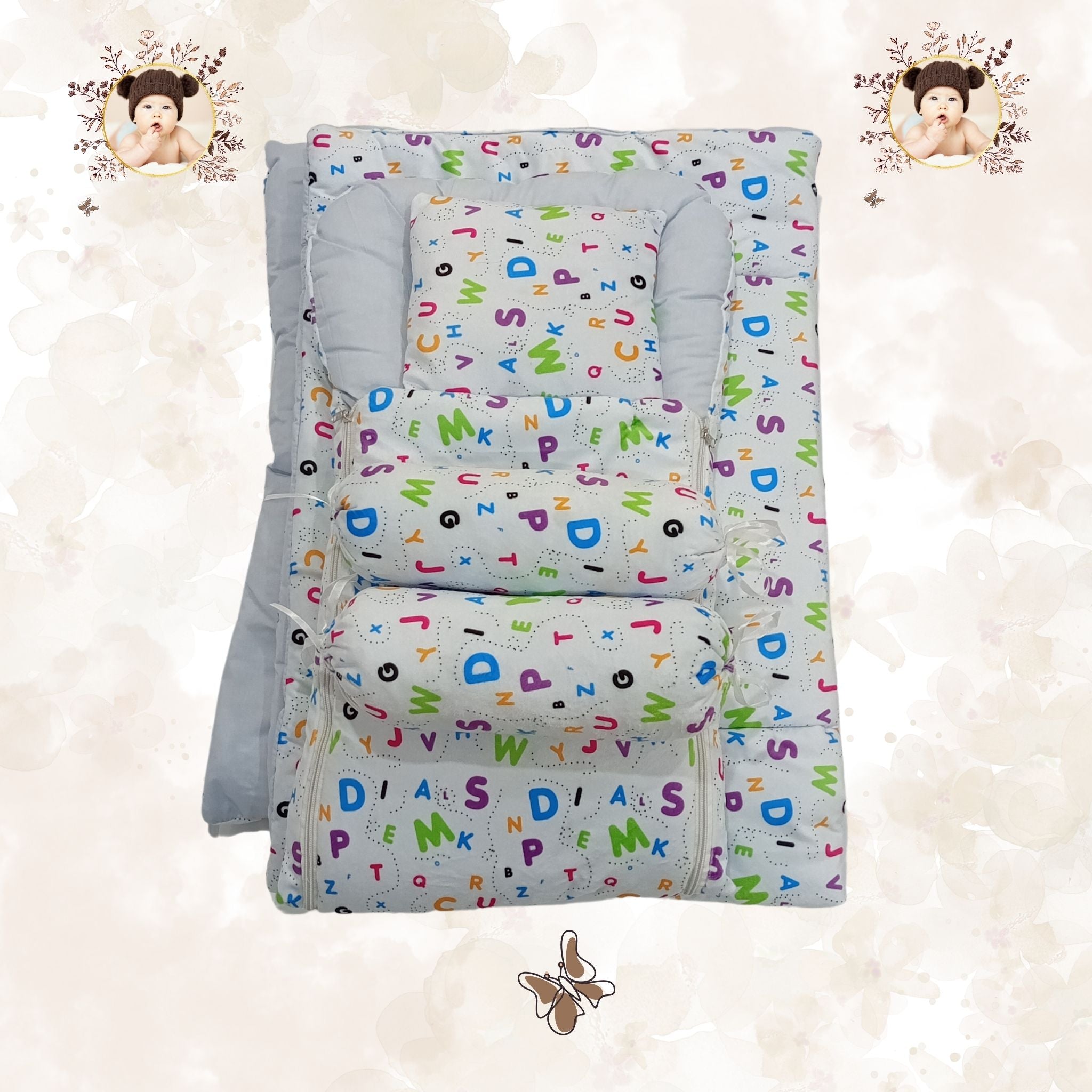 Baby Sleeping Bag Bed Set With Pillow SB-3