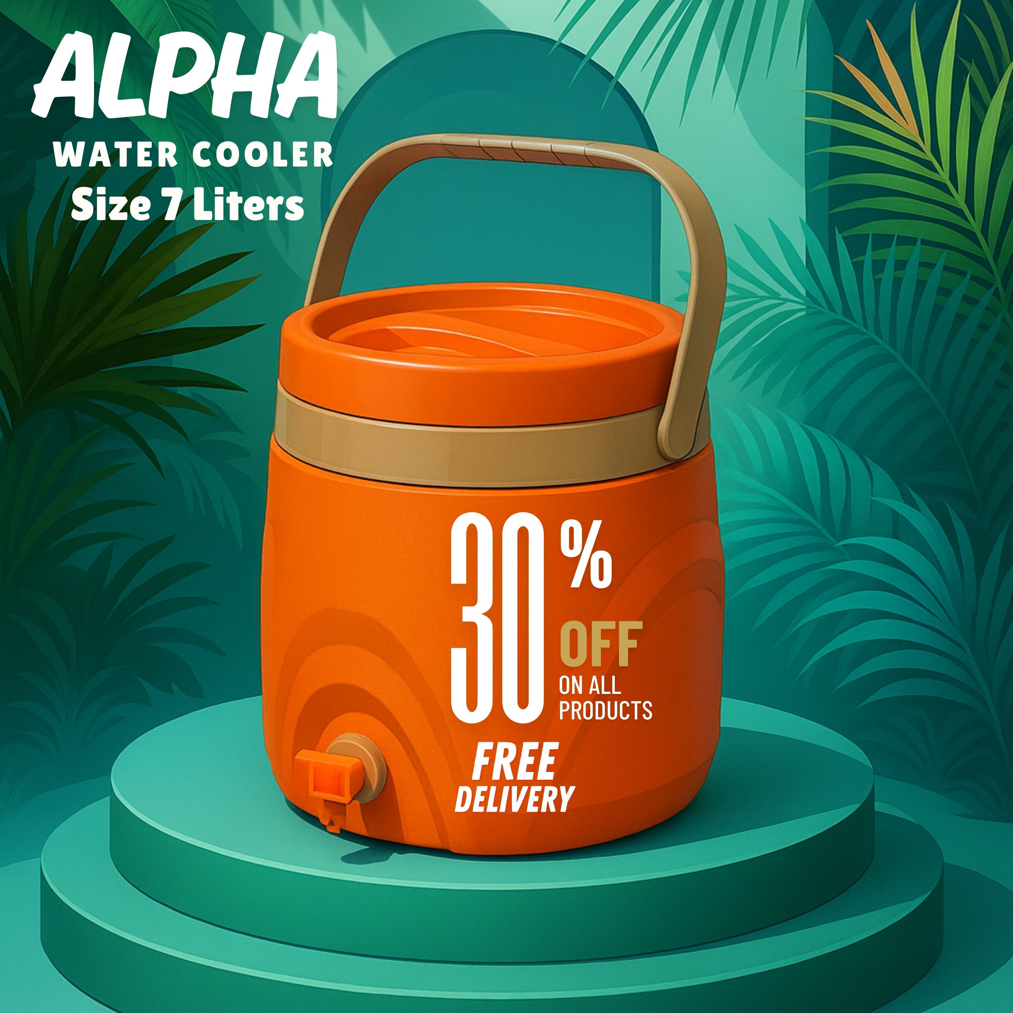 Alpha Water Cooler M-2 7Ltr