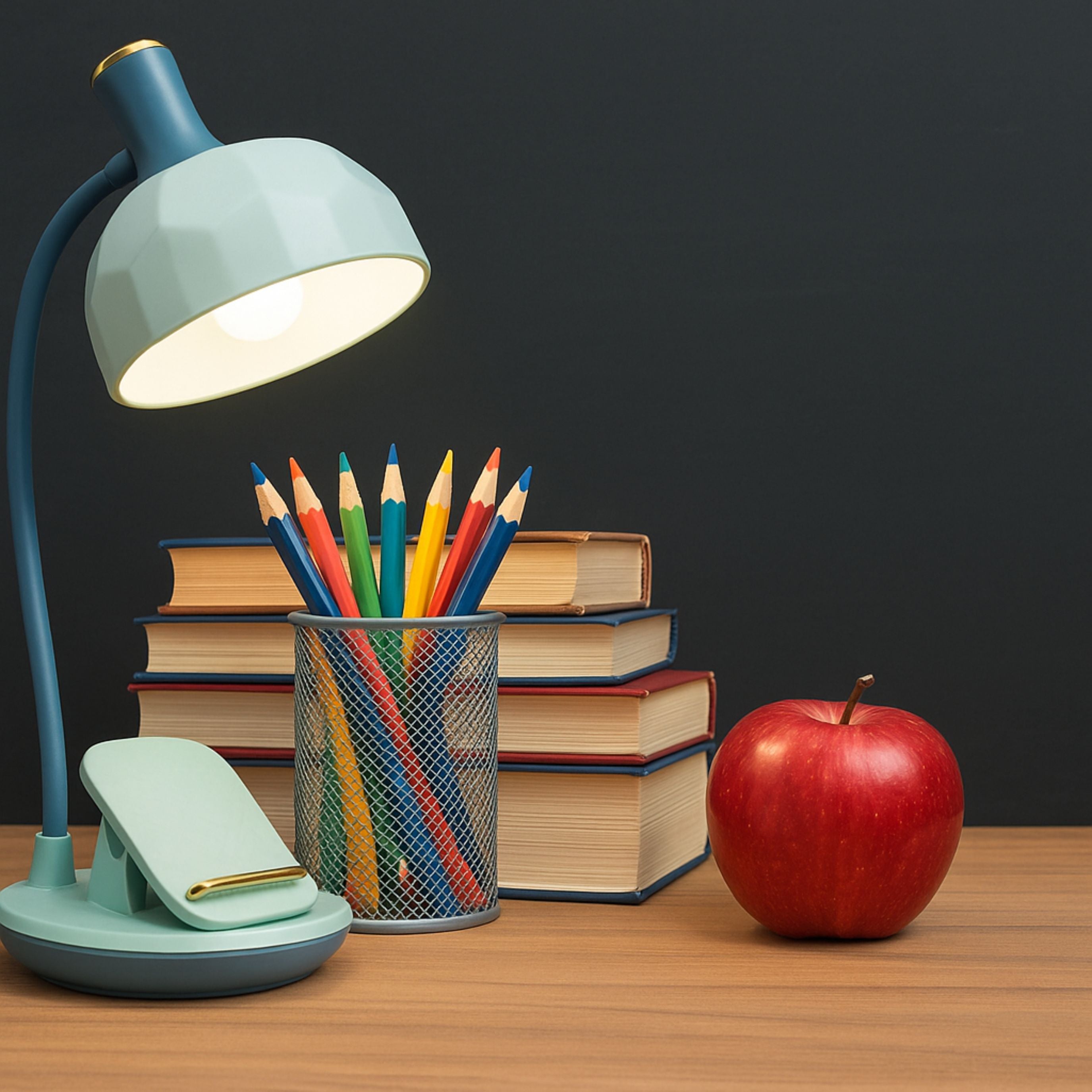 Flexible Desk Lamp LED Touch Smart 3 Modes Paper and Mobile Holder Rechargable PD 304