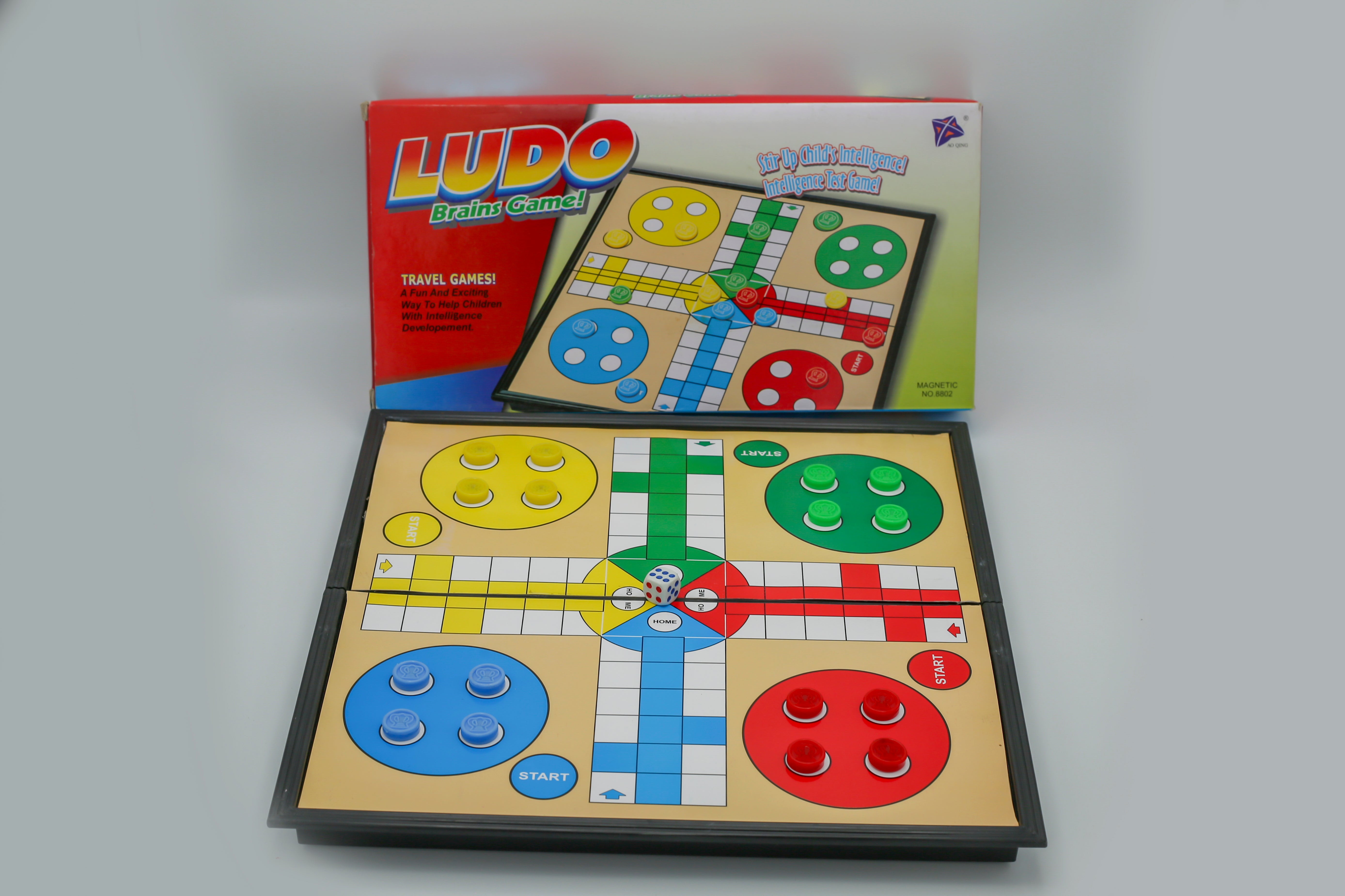 Magnetic Ludo Board Game