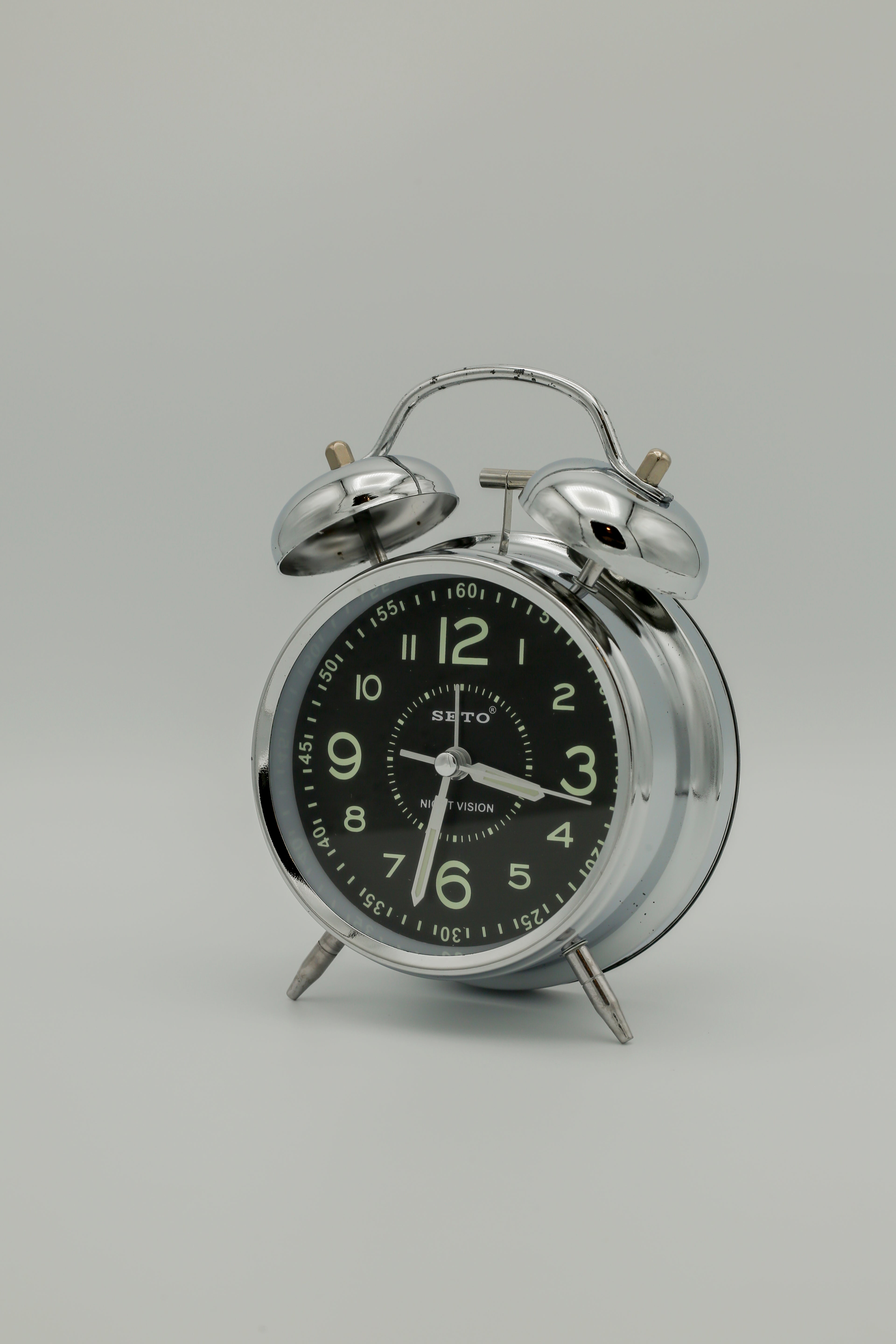 Seto Alarm Clock Metal with Night Vision TP-860