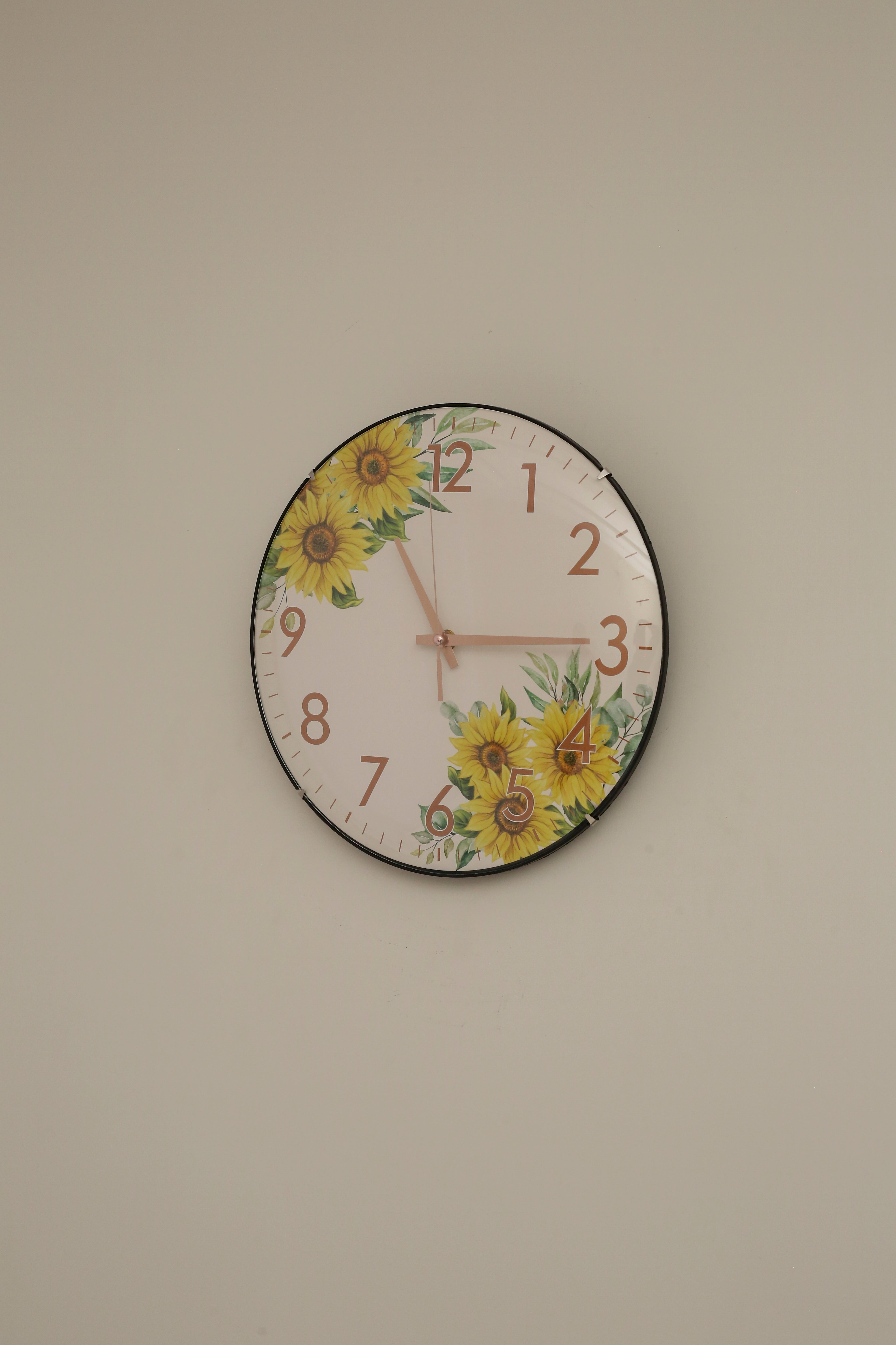 Printed Wall Clock Round 236-8