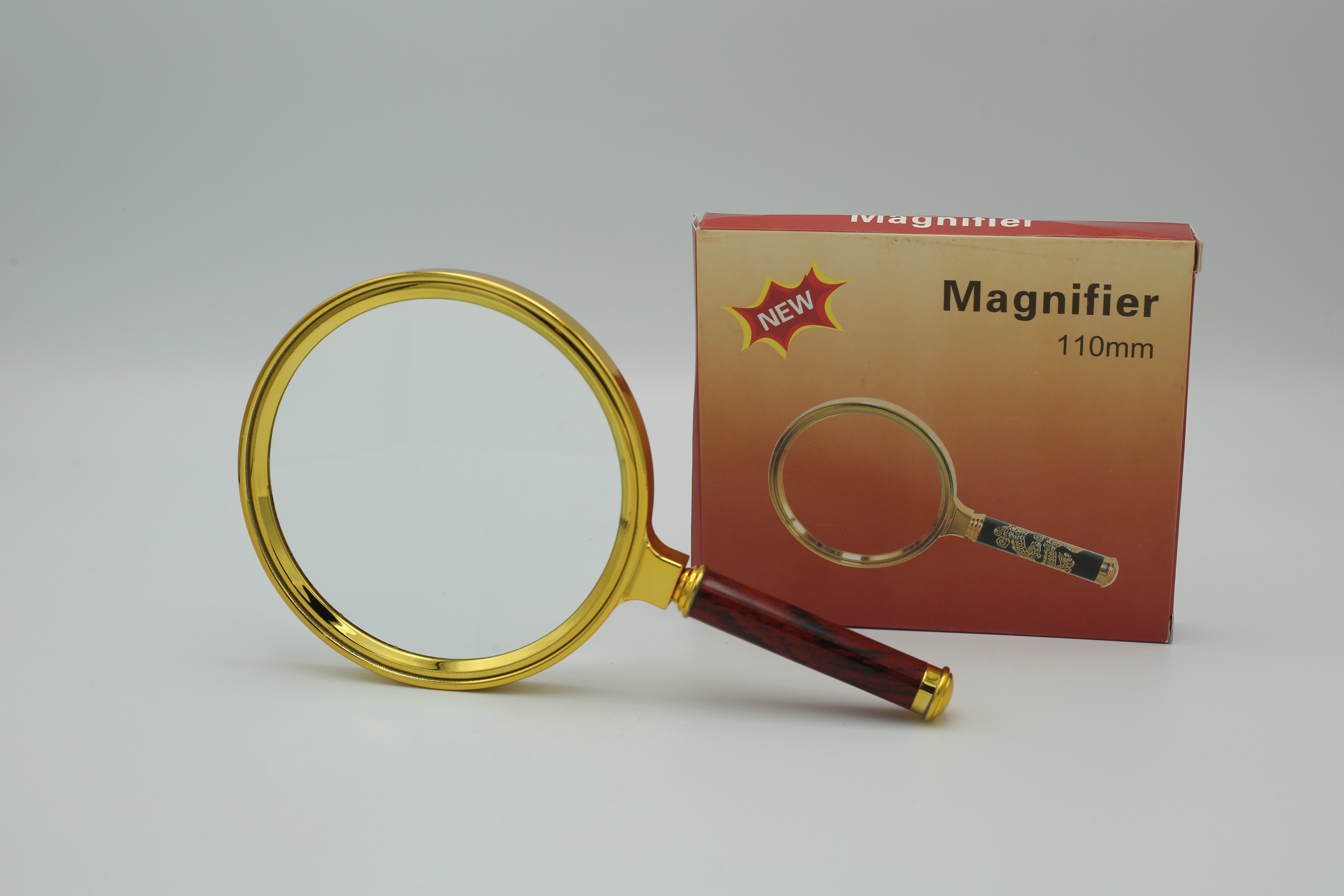 Magnifying Glass Golden 110MM