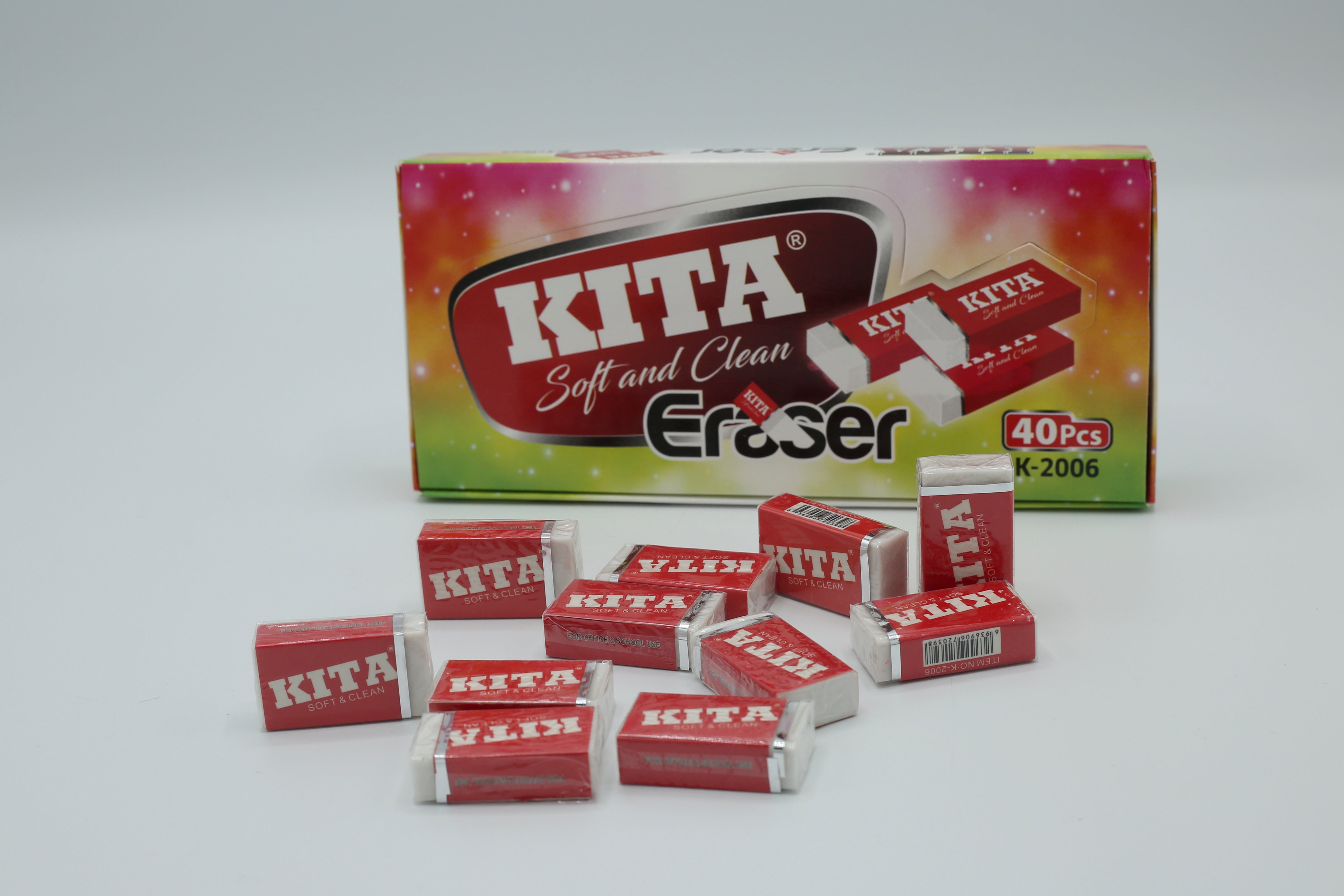 Kita Eraser Full Box 40 pcs K-2006