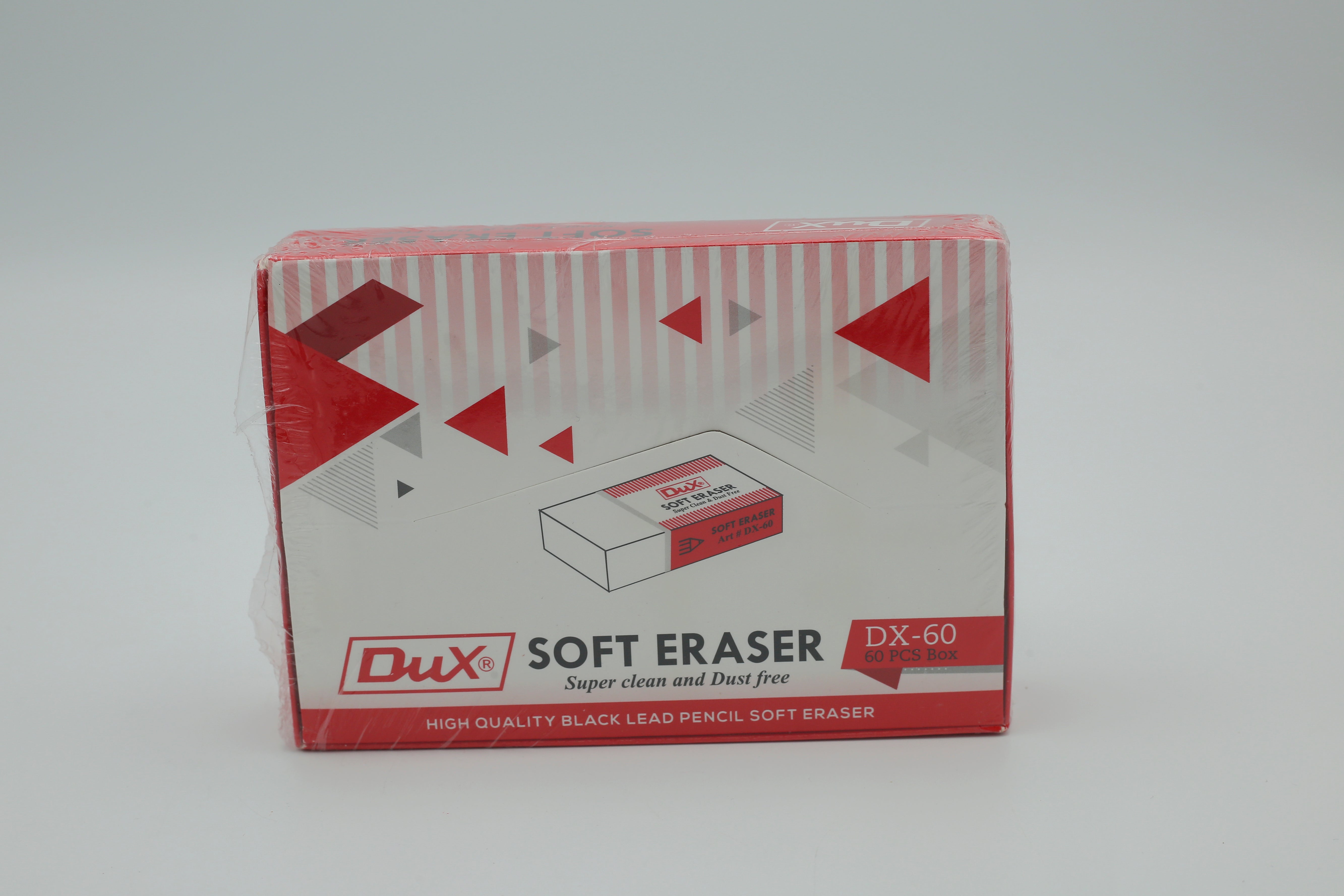 DUX Soft Eraser Box 60pc DX-060