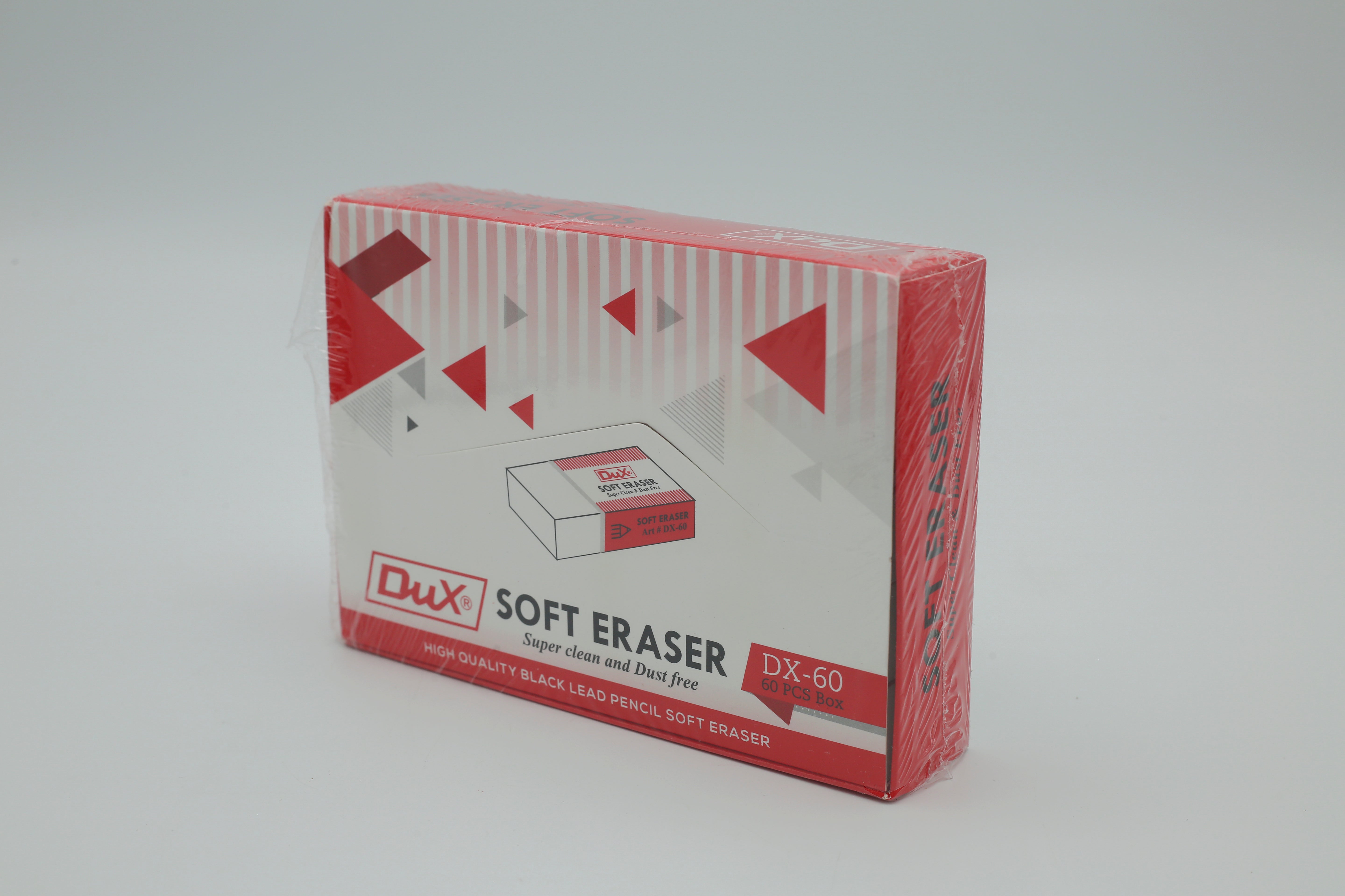 DUX Soft Eraser Box 60pc DX-060