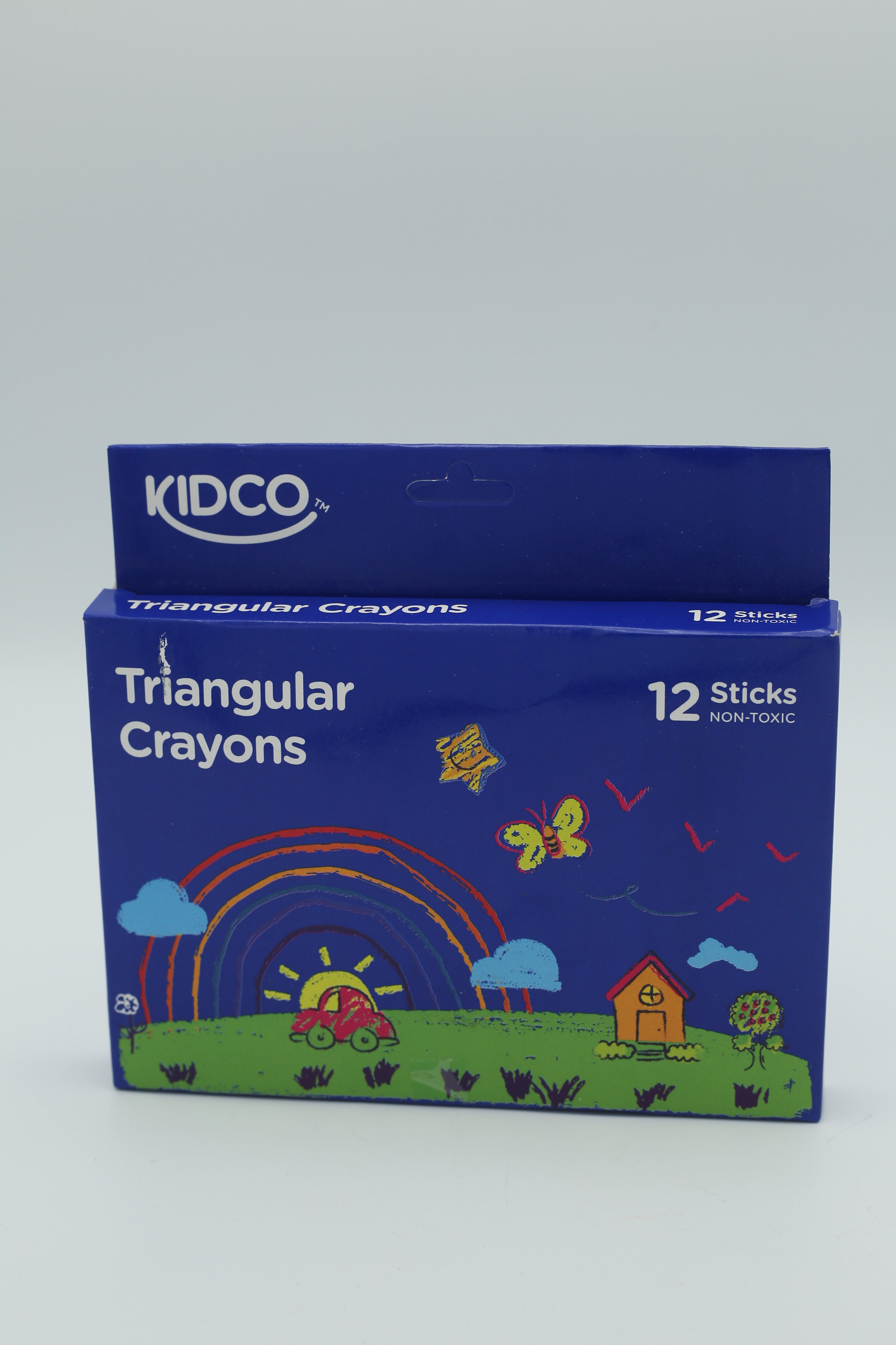 Kidco Triangular Crayons 12 Sticks