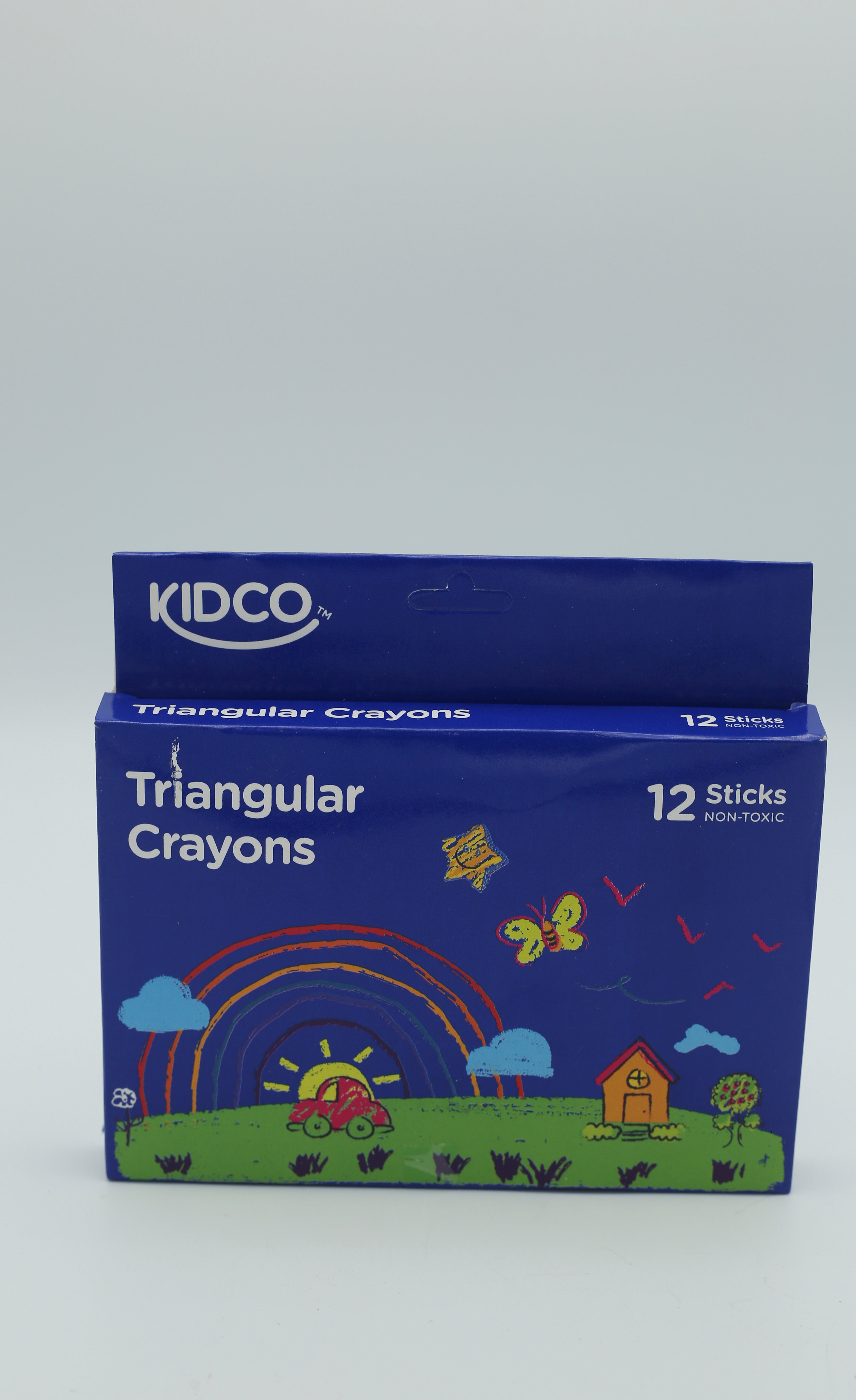 Kidco Triangular Crayons 12 Sticks