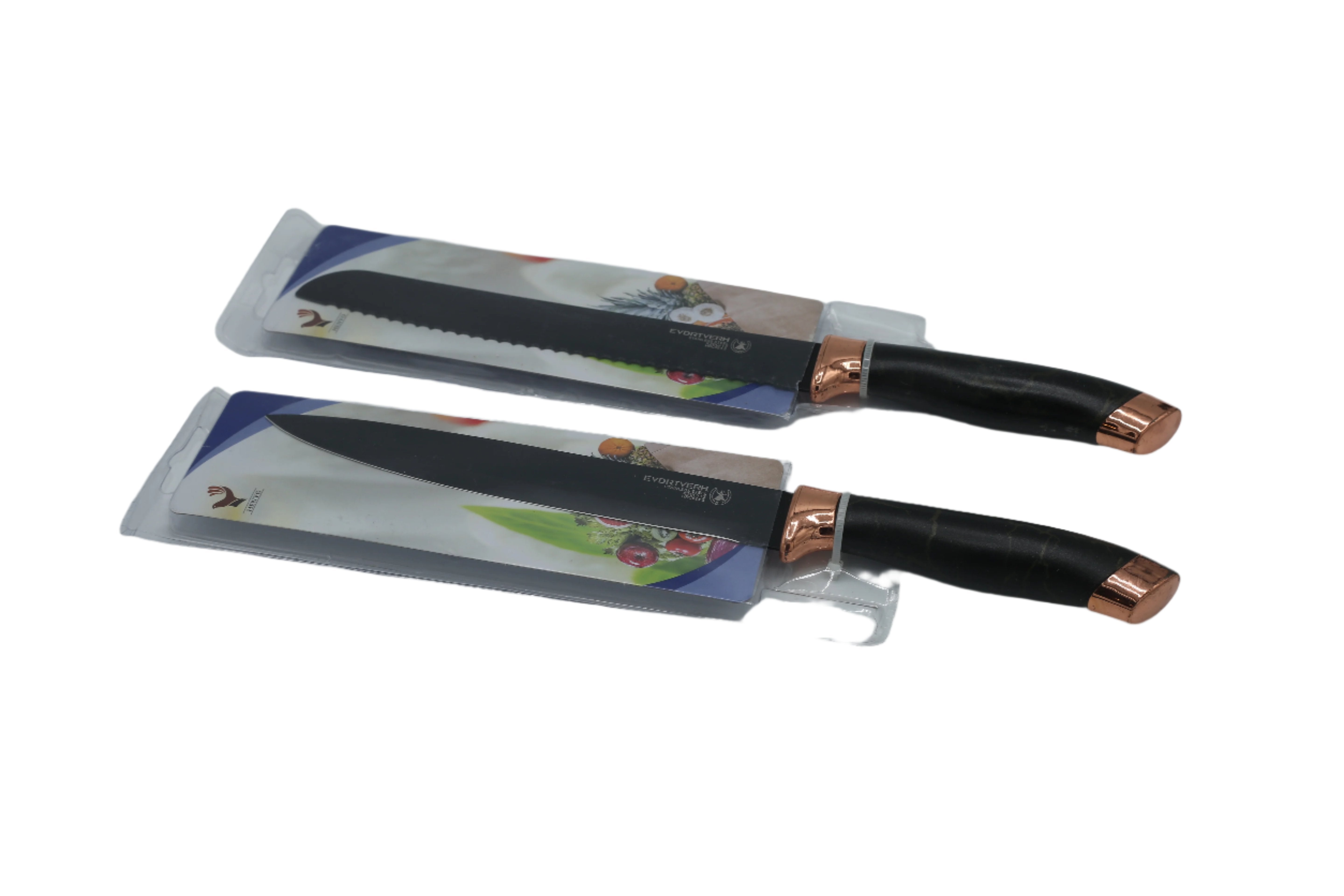 Non Stick Cuting Chef's Knives Set 2 pc KS-16