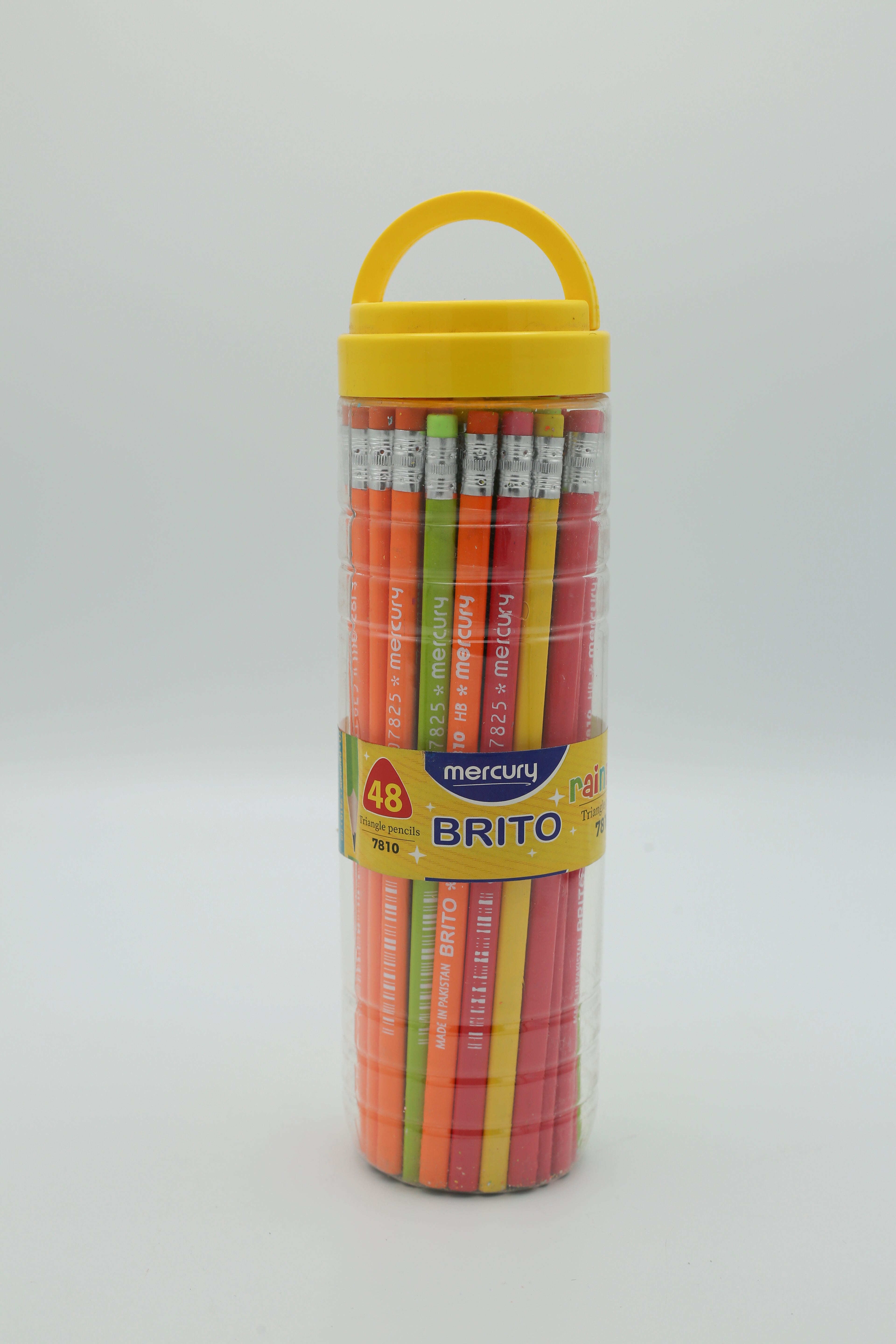 Mercury Brito Rainbow Pencil Jar 24pc MC-7810J