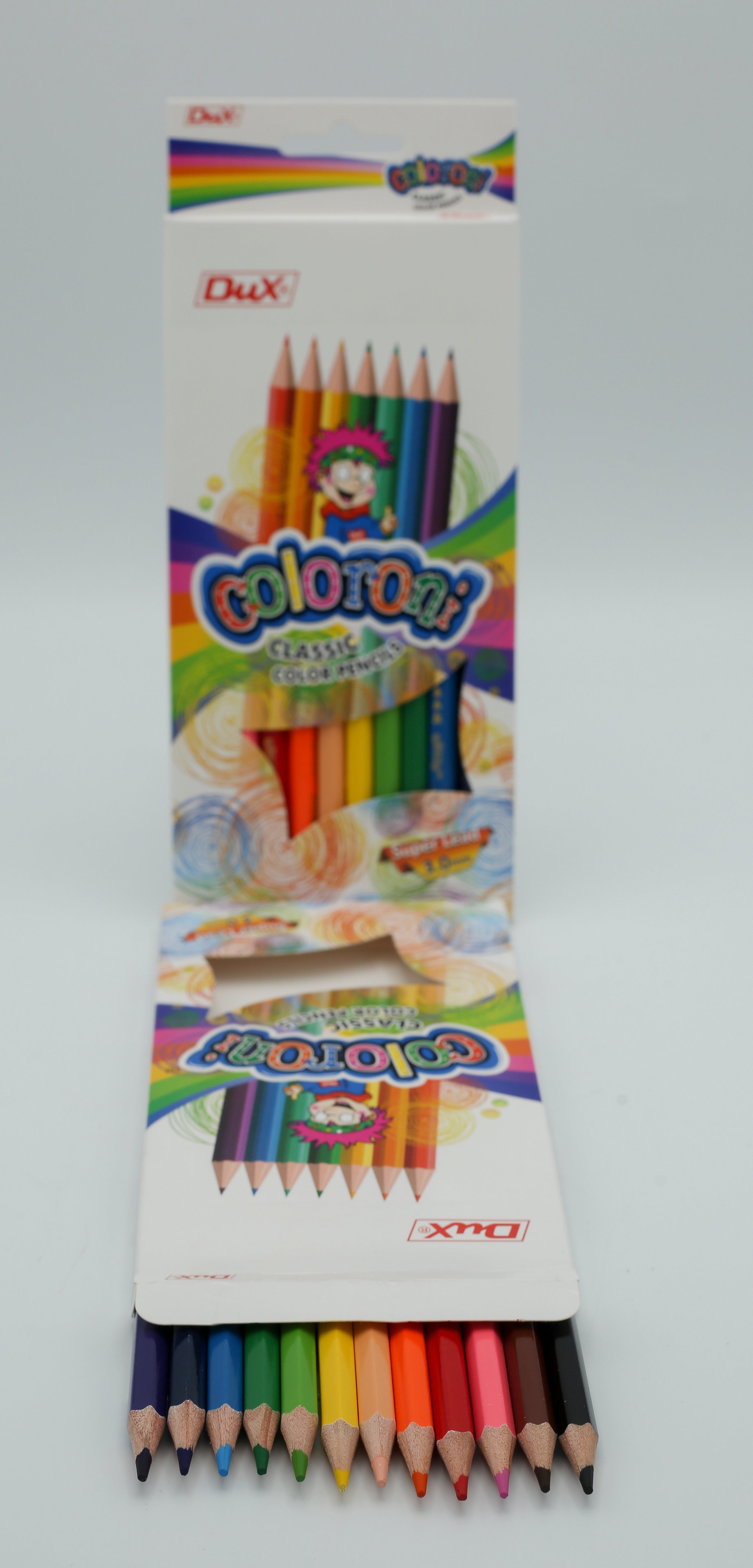 Colour Pencil Dux Coloroni 12 Classic Pencils