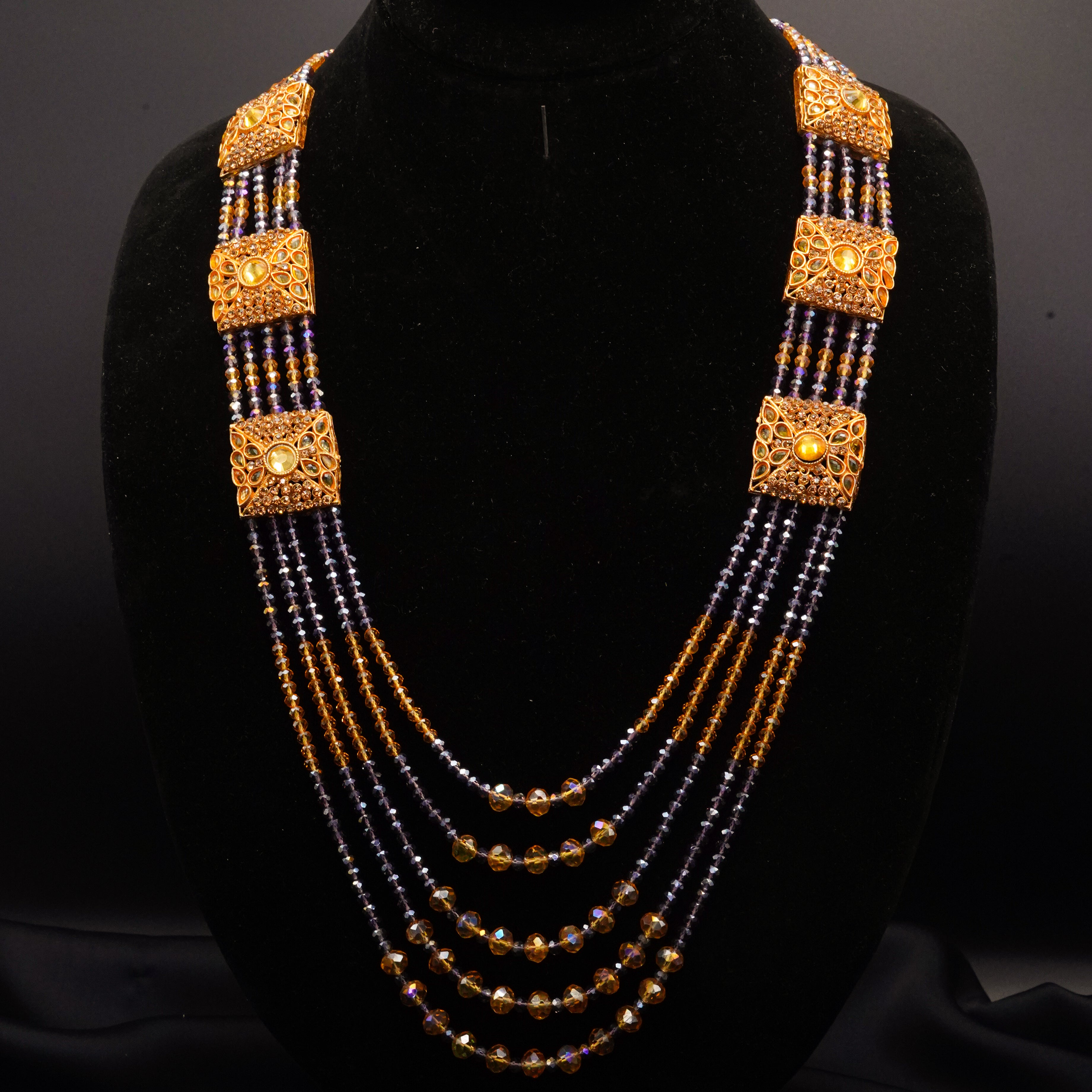 Mala Necklace Set 5 Layers JS-08