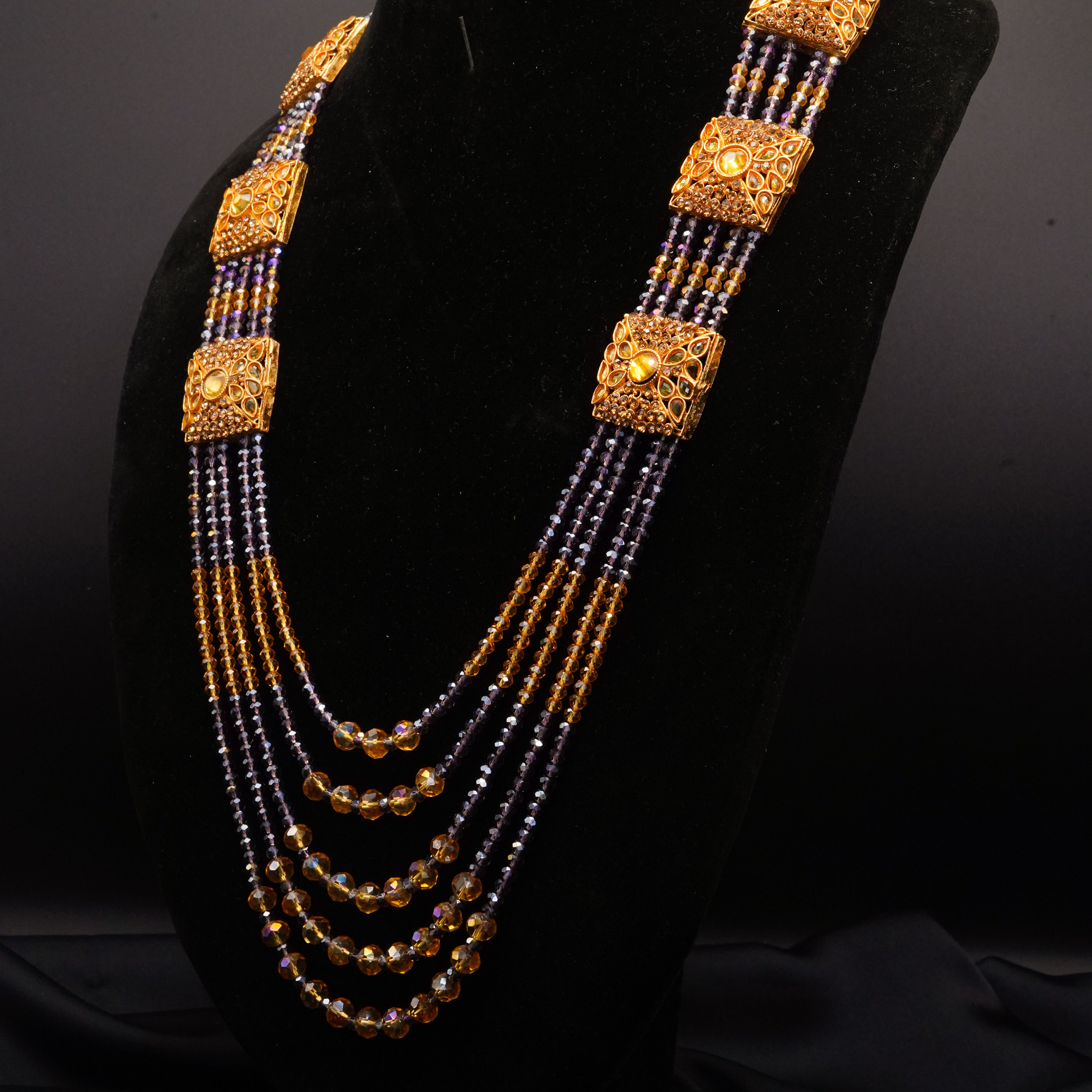 Mala Necklace Set 5 Layers JS-08