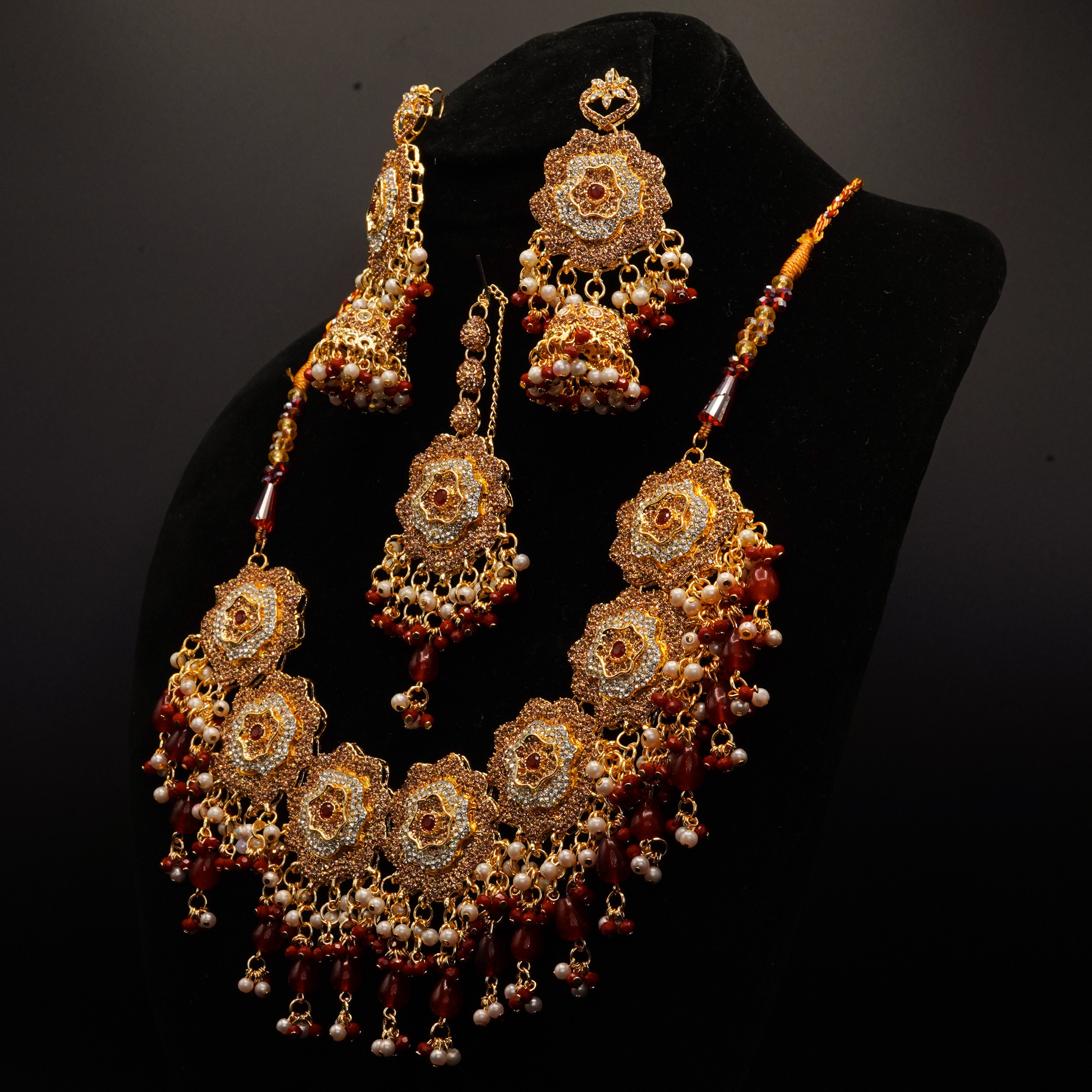 Bridal Necklace Set JS-09