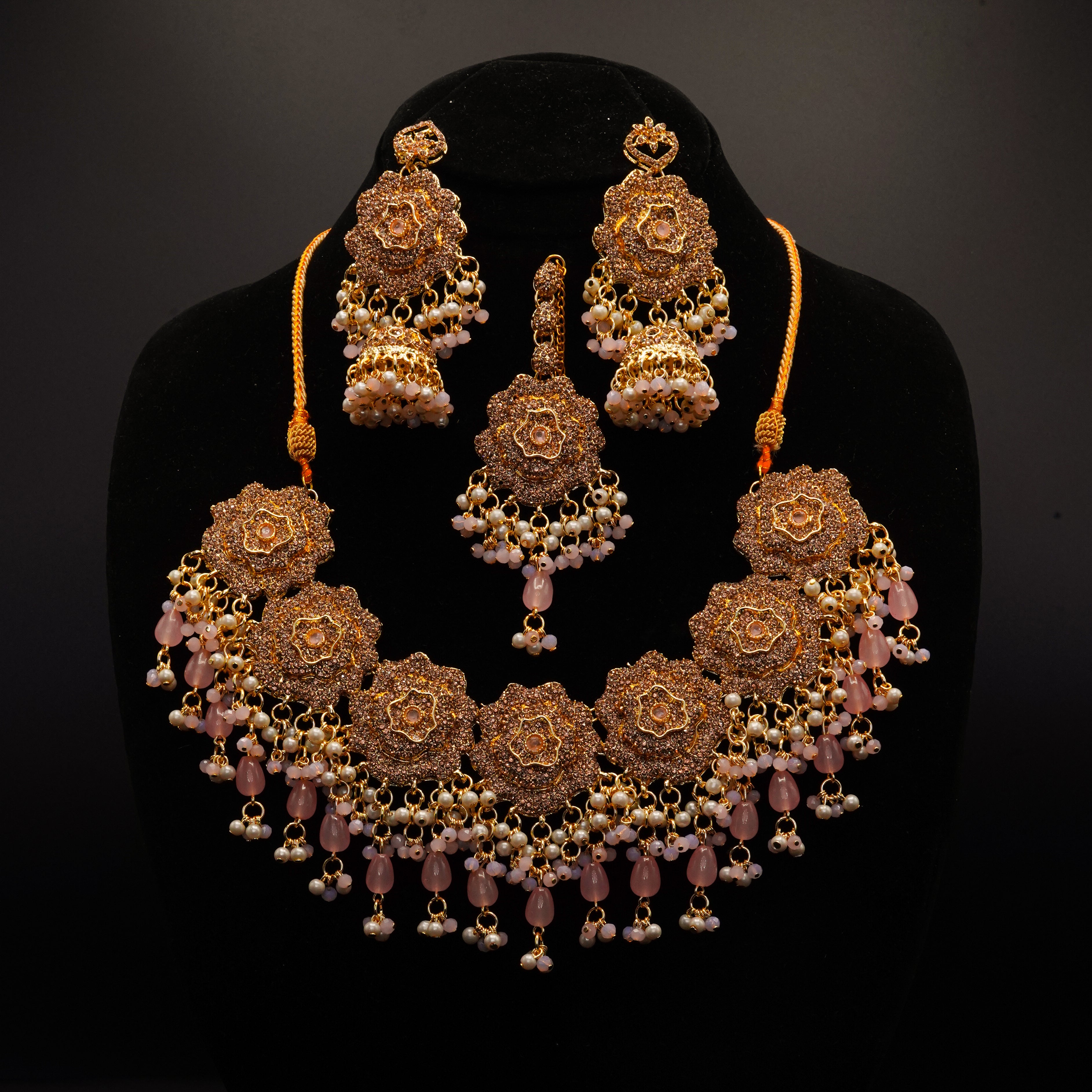 Bridal Necklace Set JS-10