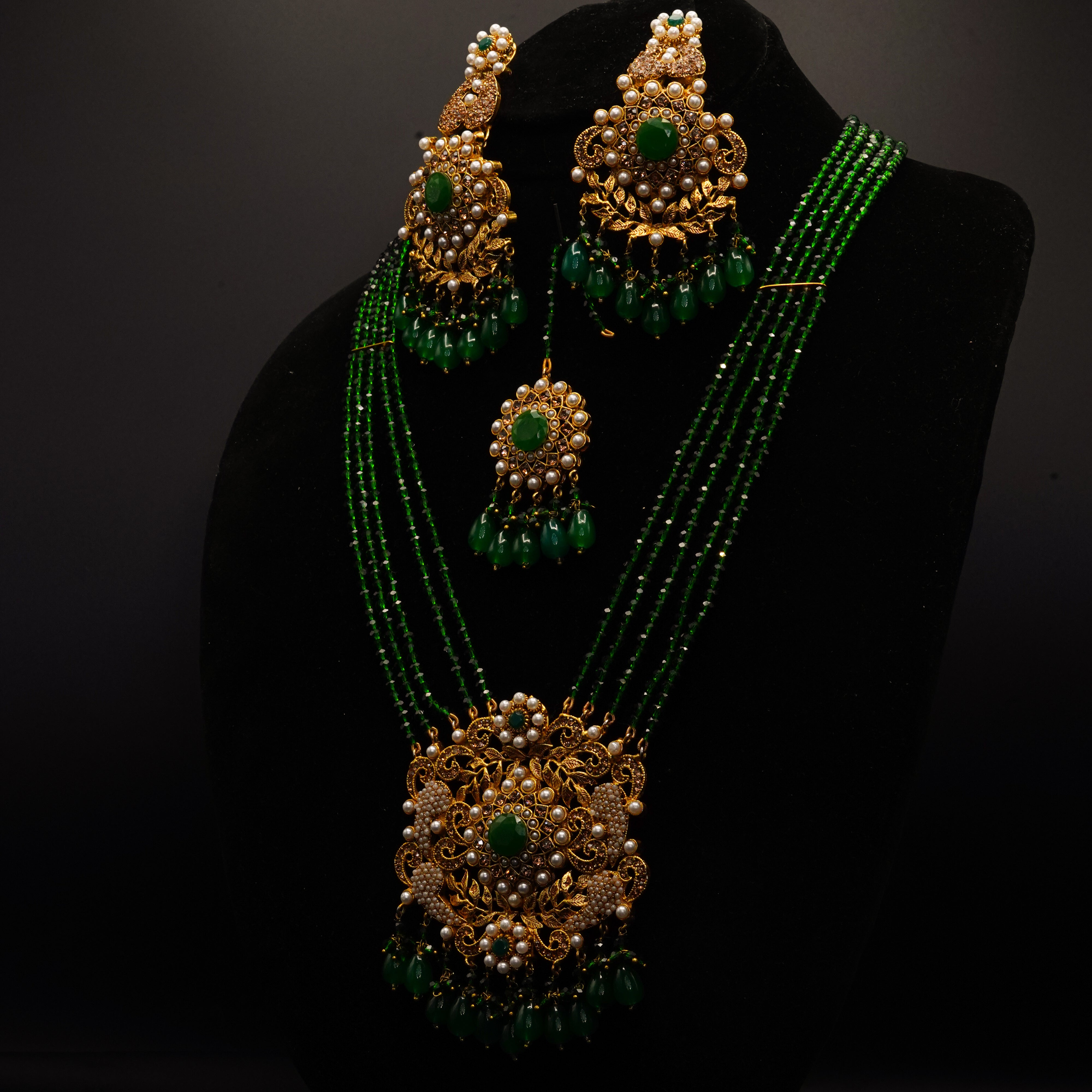 Complete Bridal Necklace Set JS-15