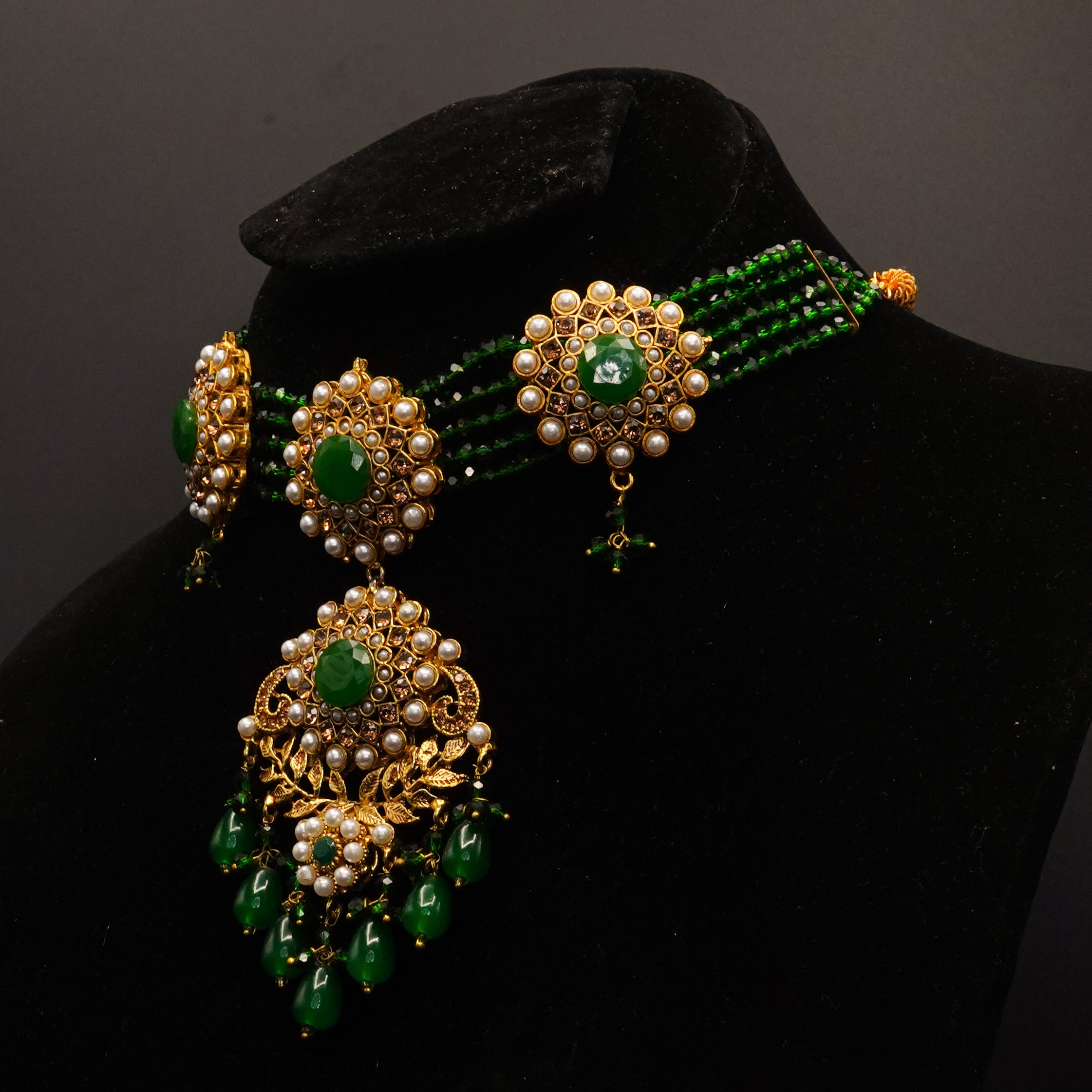 Complete Bridal Necklace Set JS-15