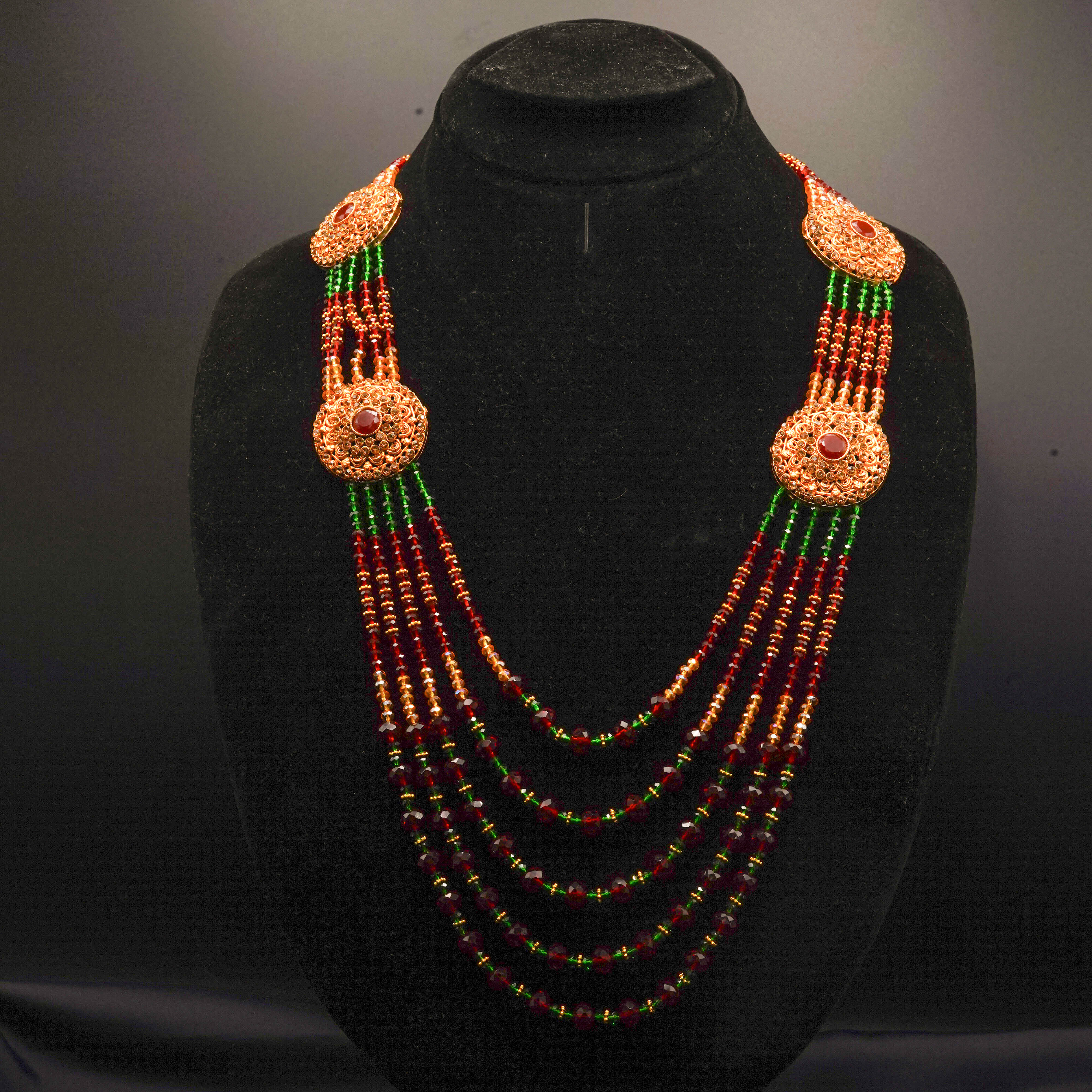 Mala Necklace Set 5 Layers JS-18