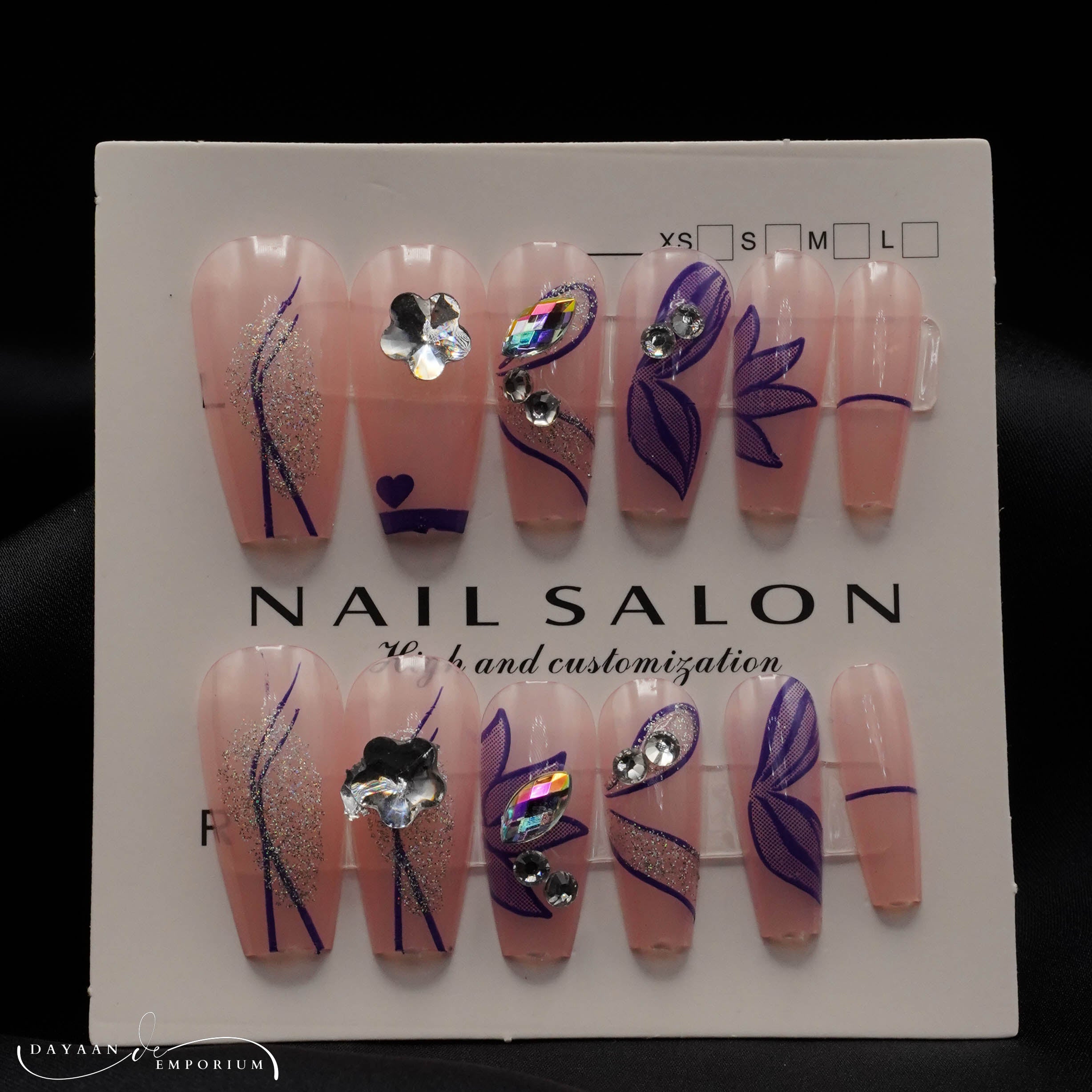 Nails Cometics Fancy Nails 12 D-1