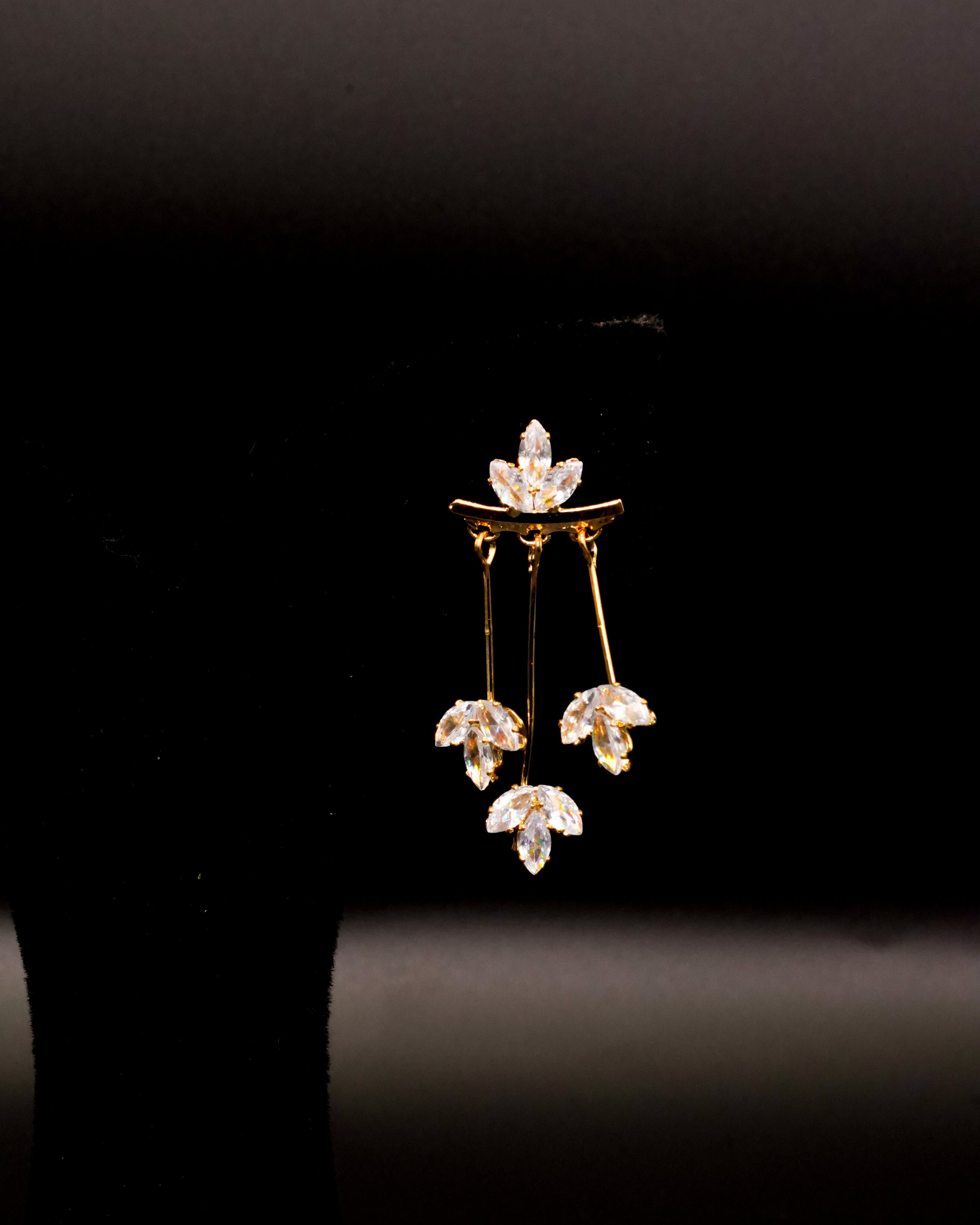 Lotus Waterfall Earrings E-8