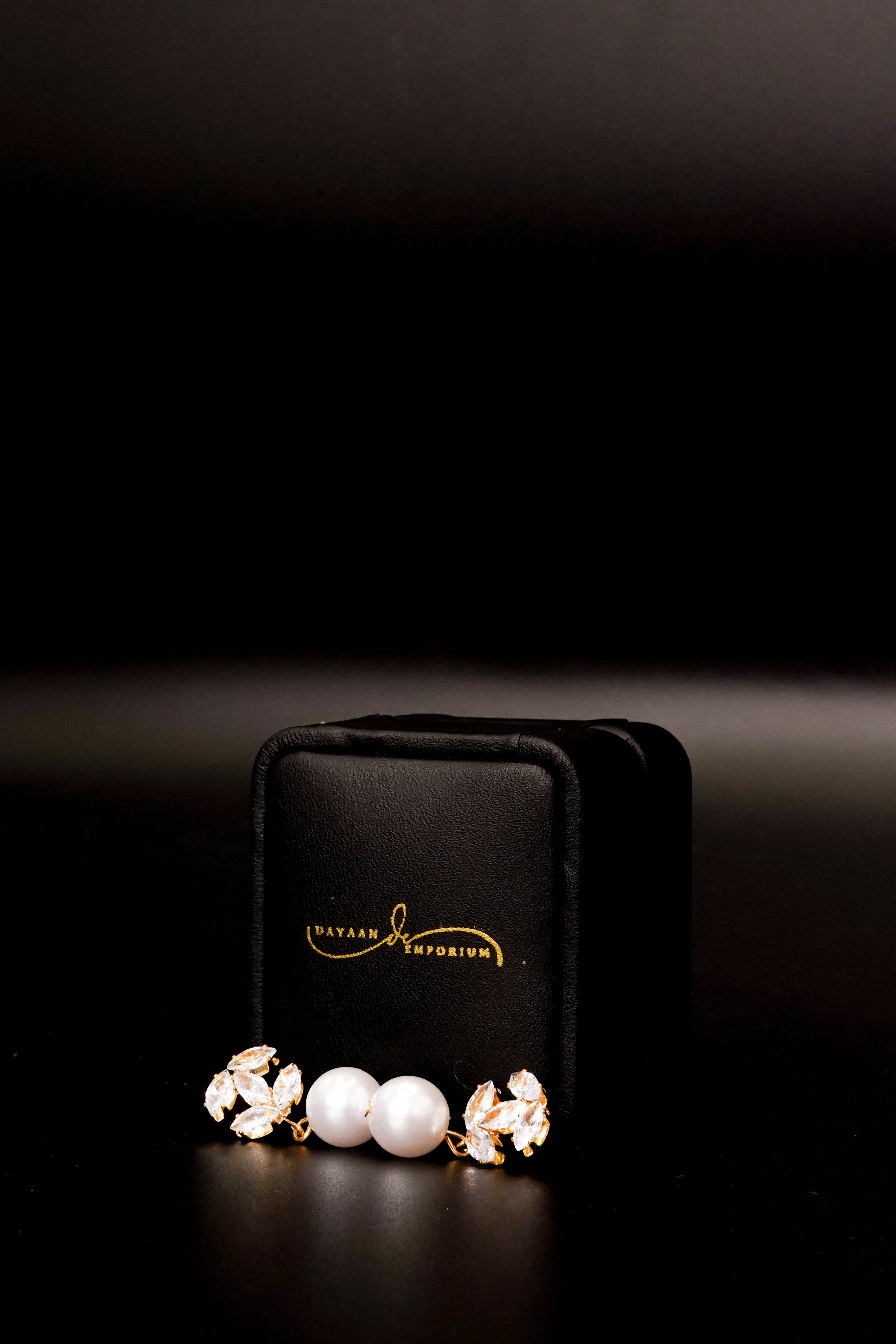 Chanel Pearl Drop Earrings E-15