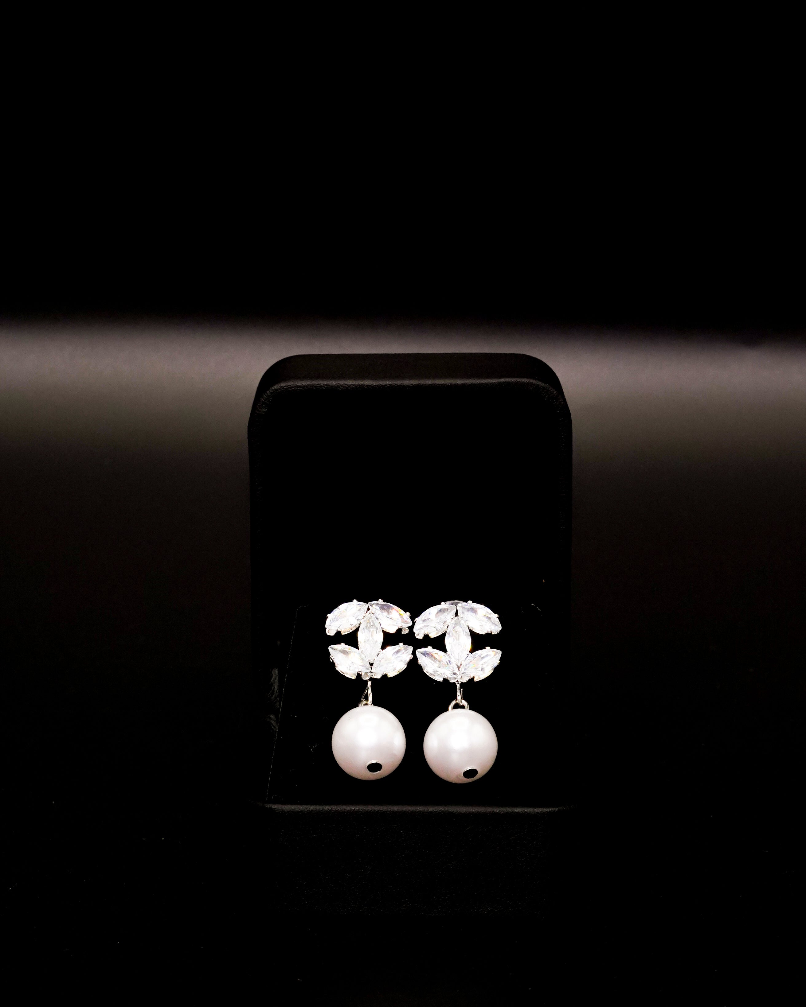 Chanel Pearl Drop Earrings E-15