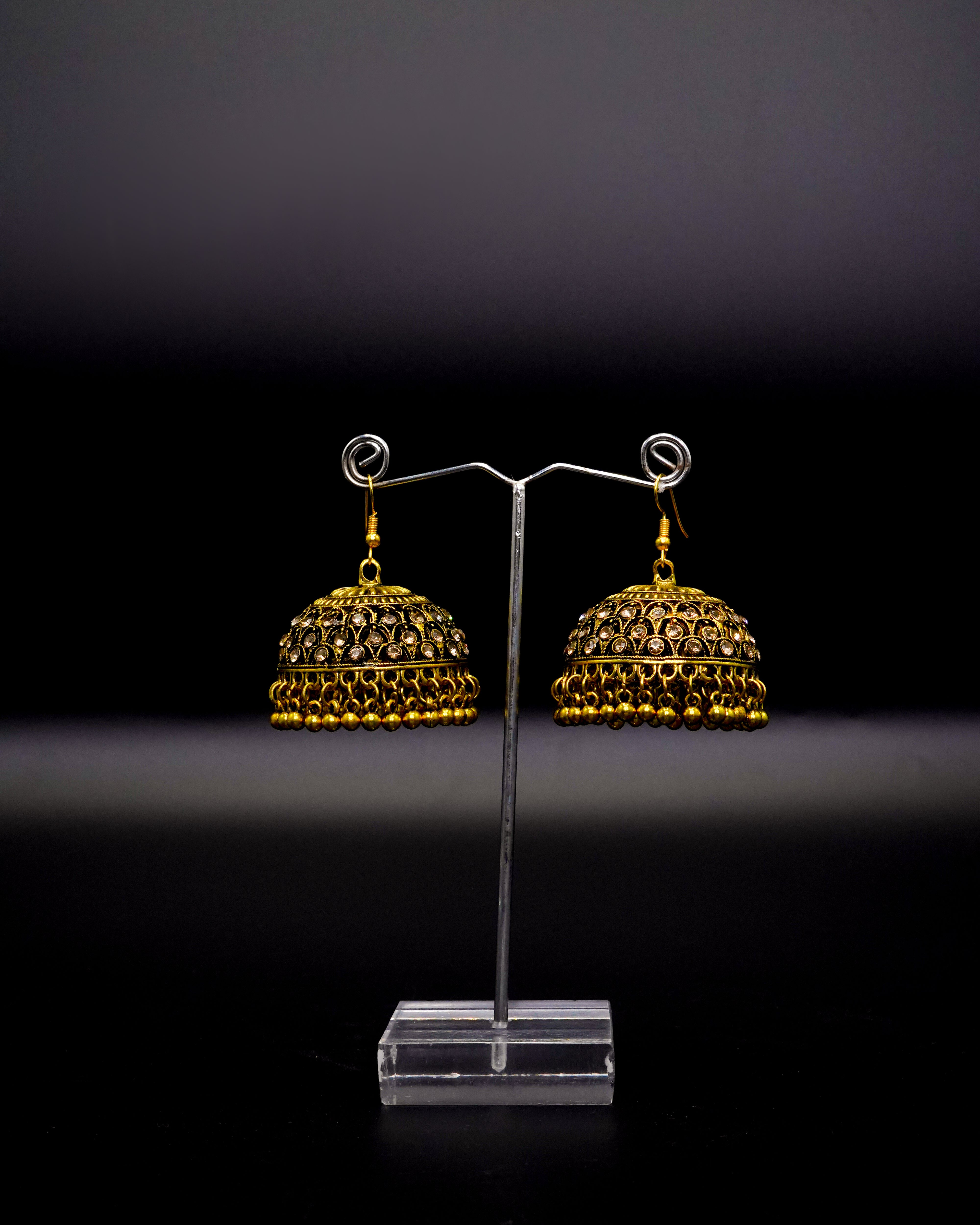 Egyptian Taseel Bird Cage Earrrings E-21