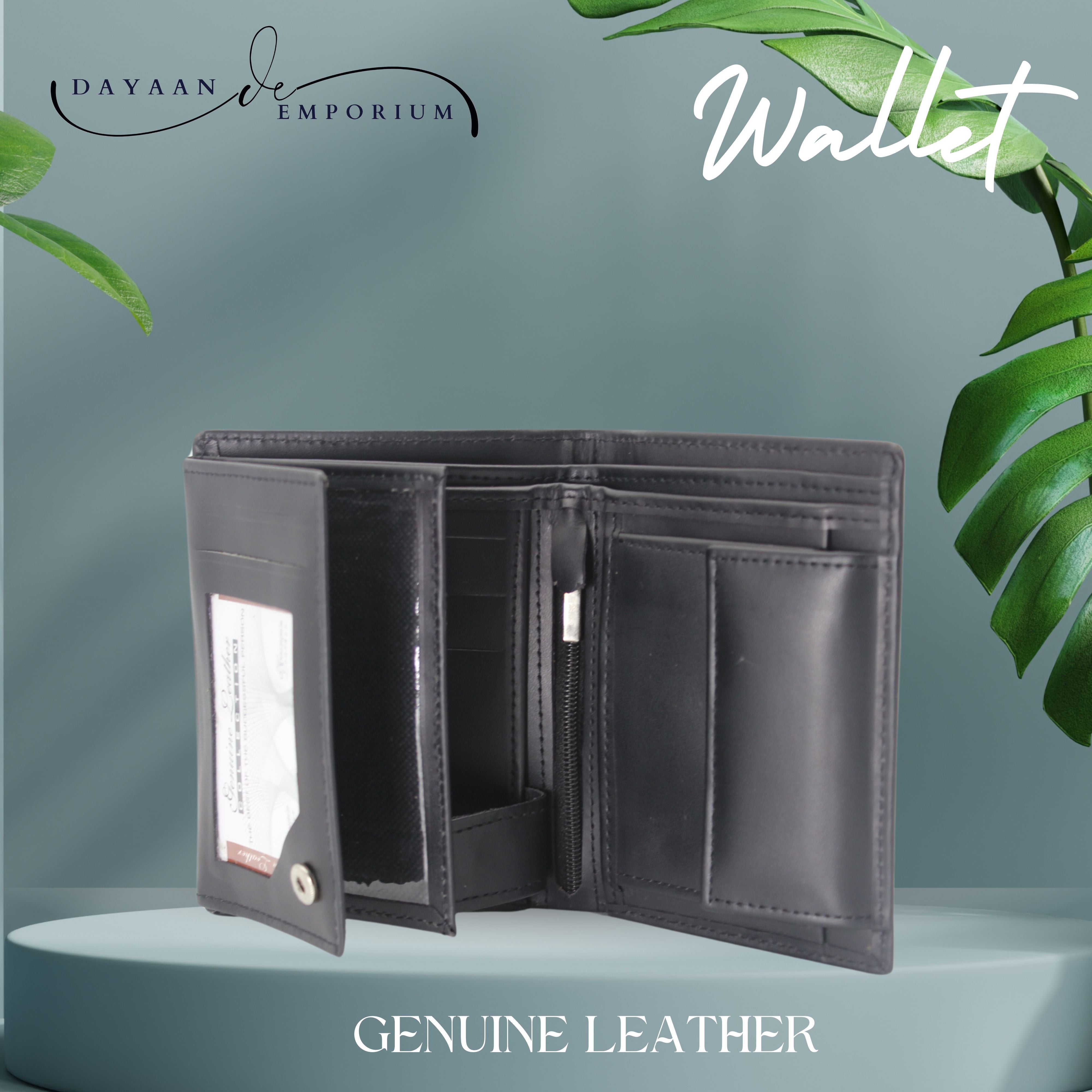 Mens Wallet Leather  D-7