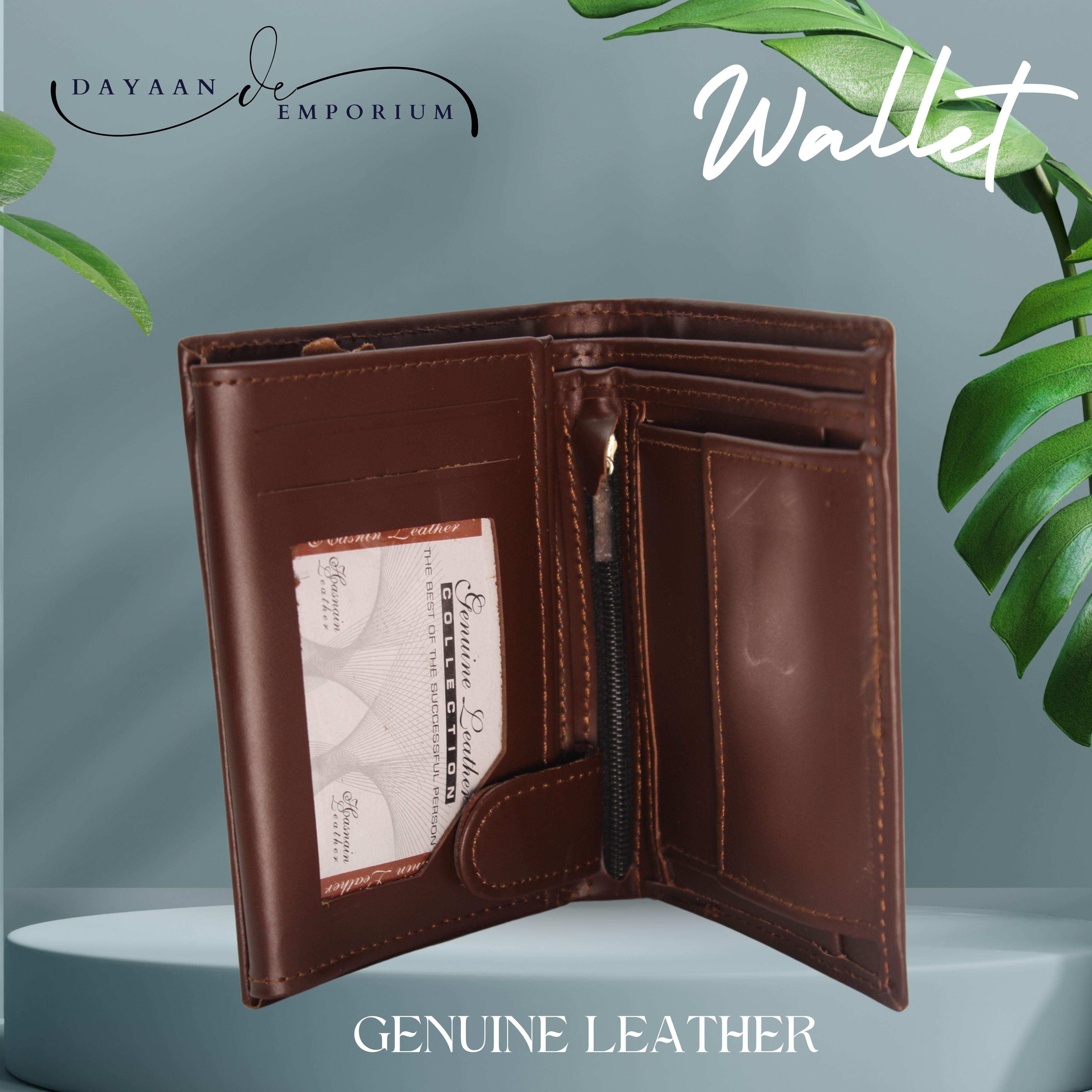 Mens Wallet Leather  D-7