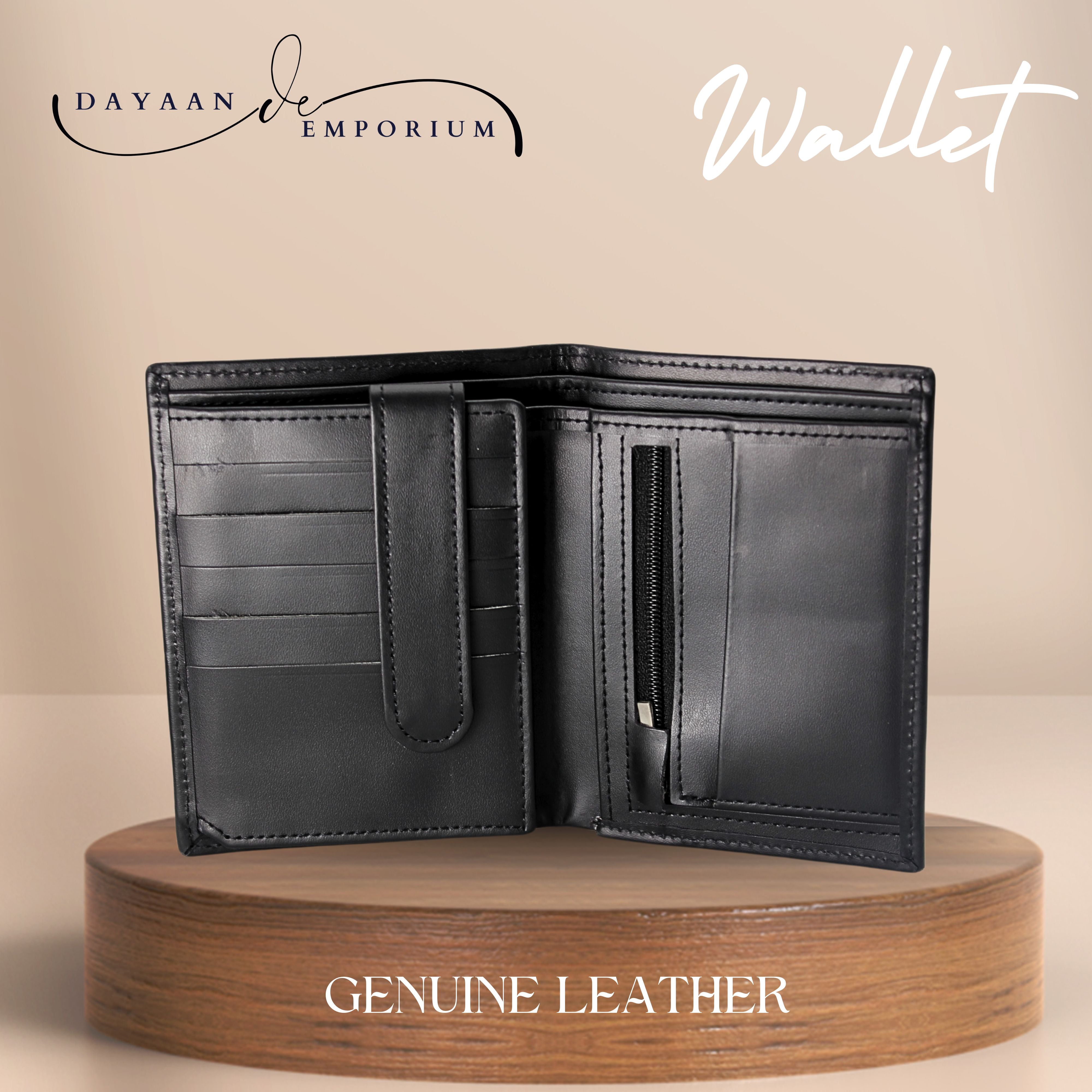 Mens Wallet Leather  D-9