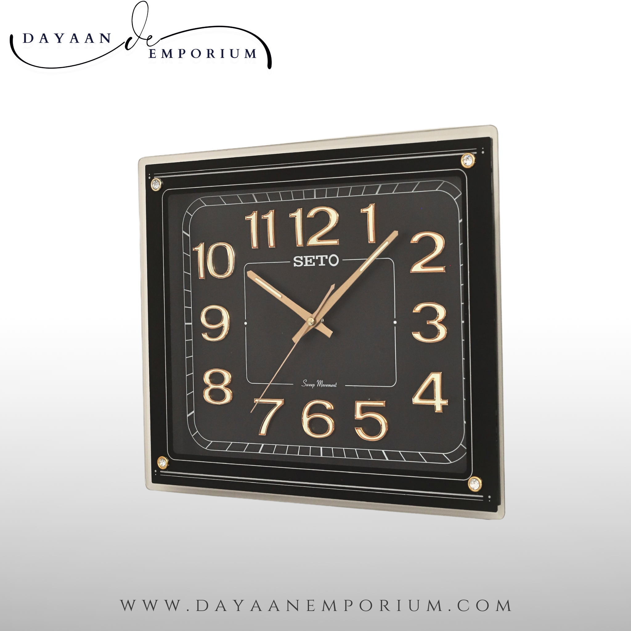 Seto Wall Clock PWC-3007B