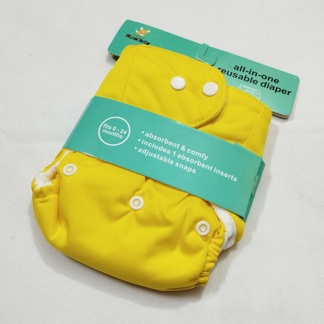 All in one Reusable Diaper 0 Month to 24 Months