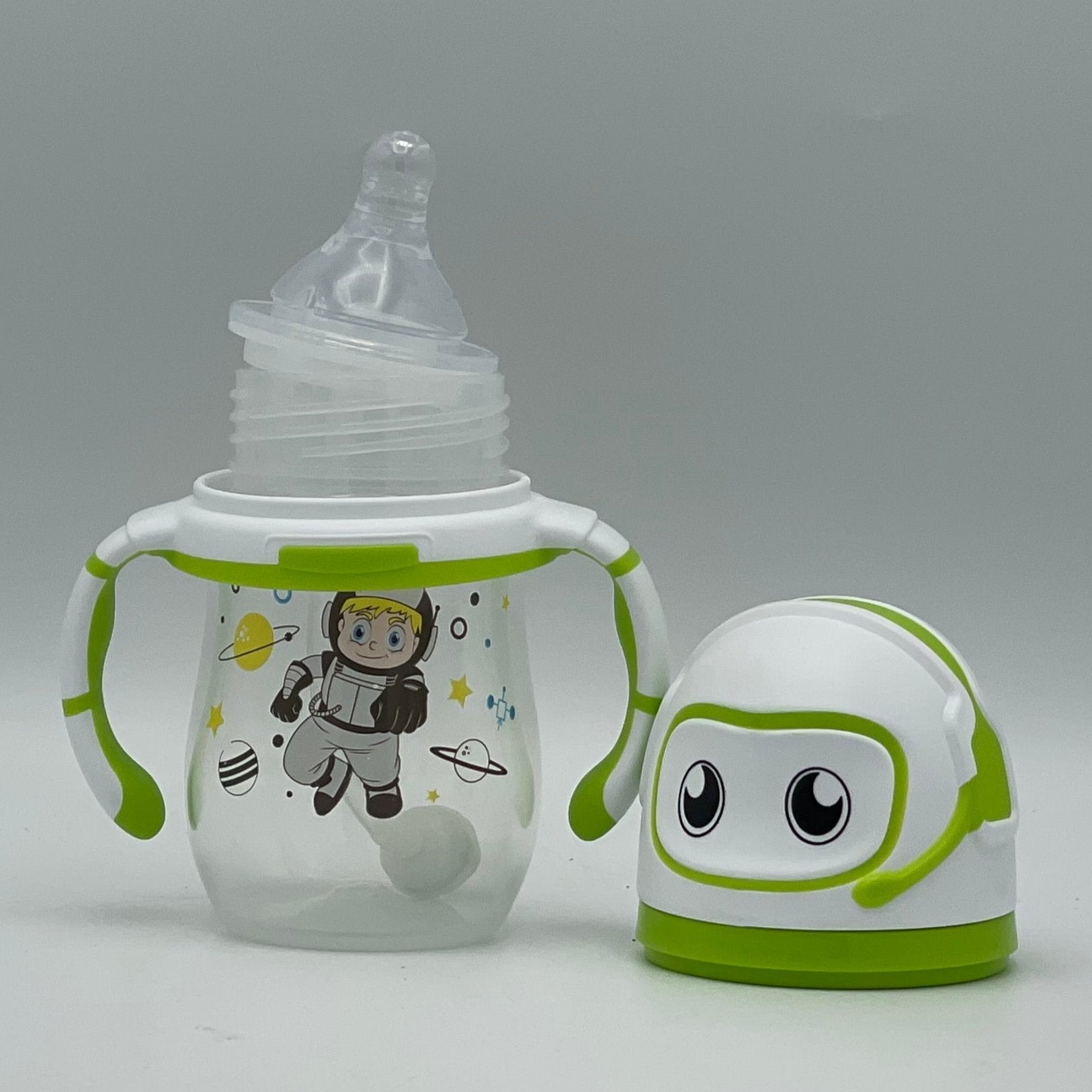 Fish Wide Neck Feeding Bottle With Handle 160 ml 0 Month + BF-17