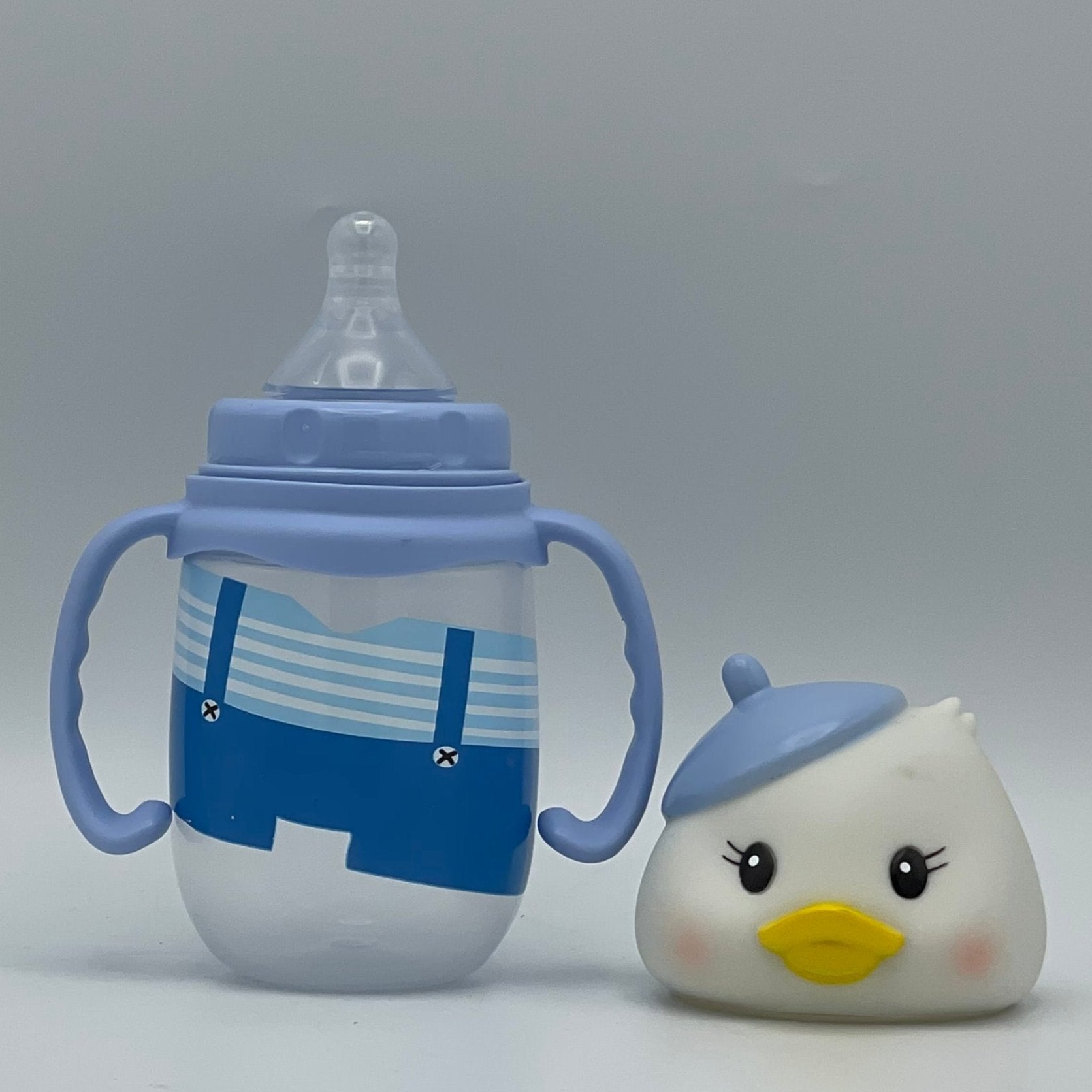 Fish Wide Neck Feeding Bottle With Handle 210 ml 0 Month + BF-16