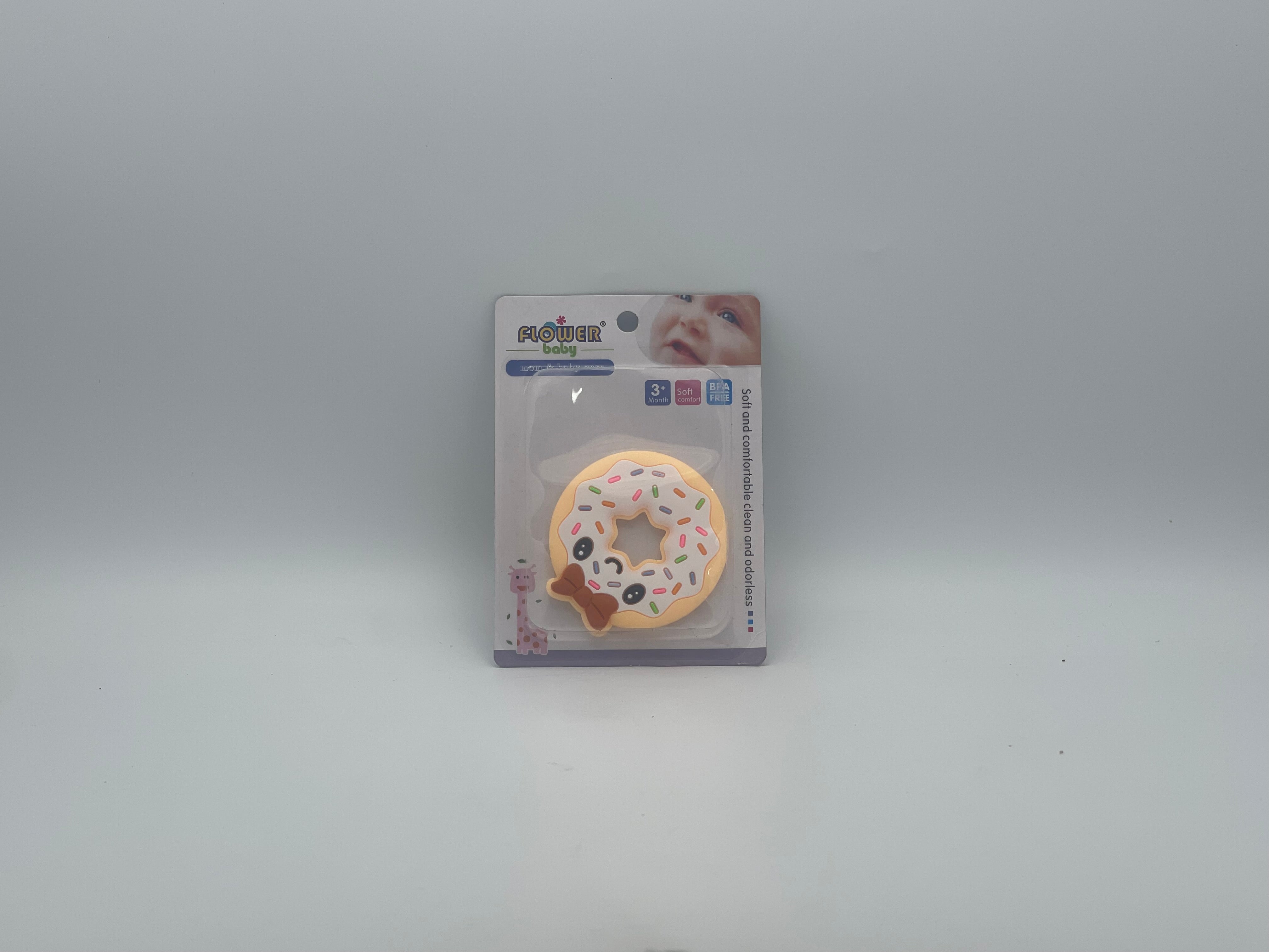 Silicone Baby Teather Donut Design T-1