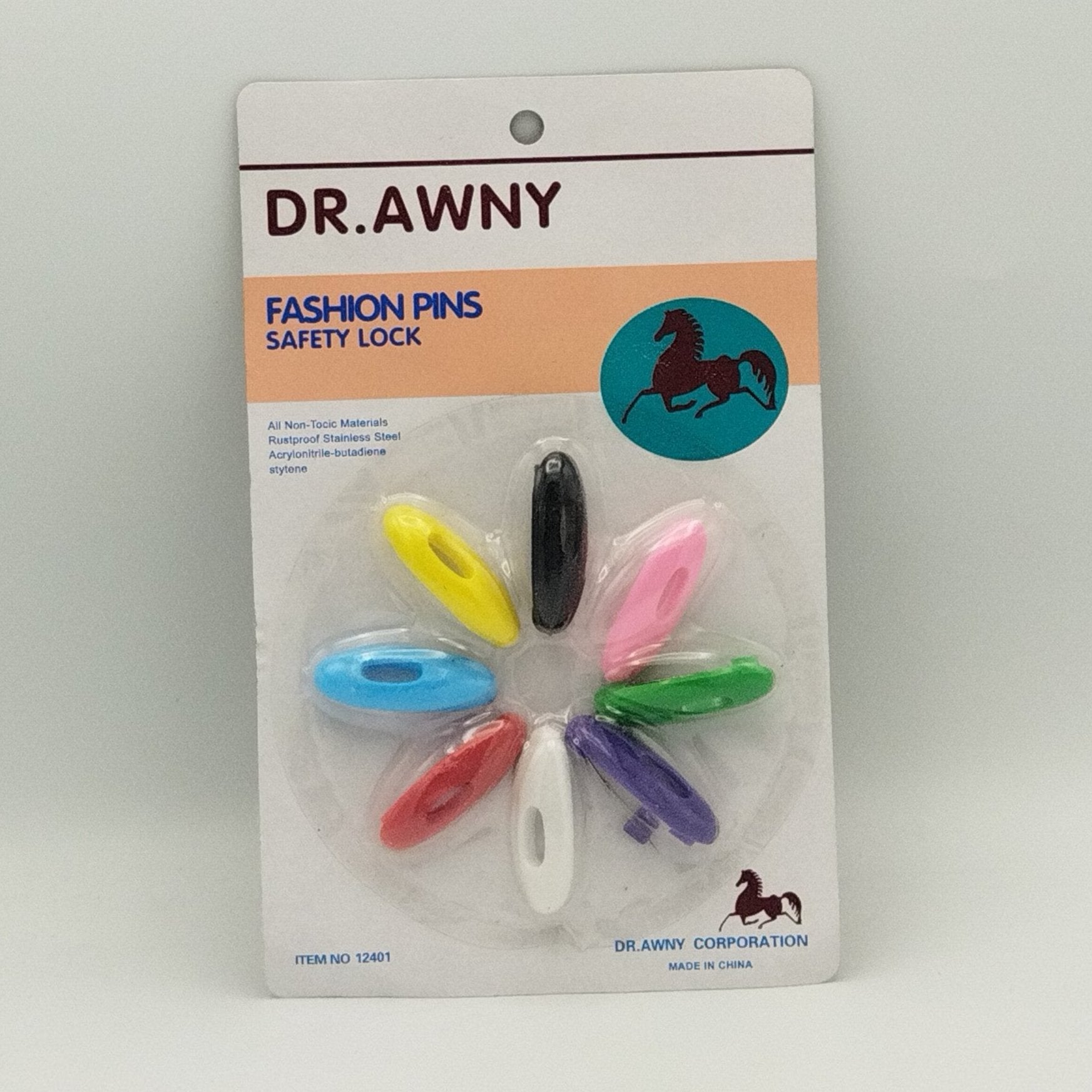 Dr. AWNY Scarf Pins for Hijab 8 Pcs Chromatic Hijab Scarves Pins