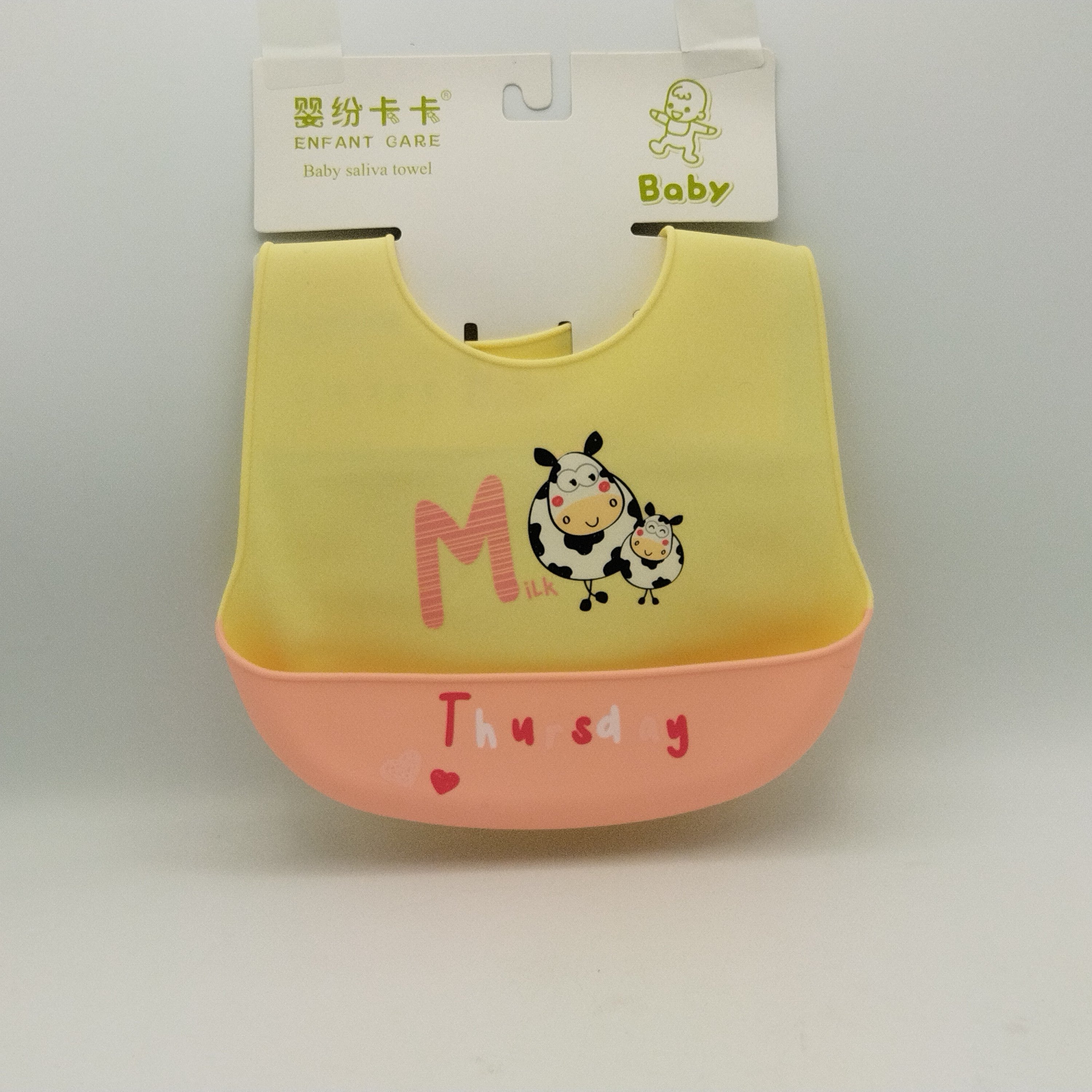 Baby Silicone Food Catcher Waterproof Feeding Bibs