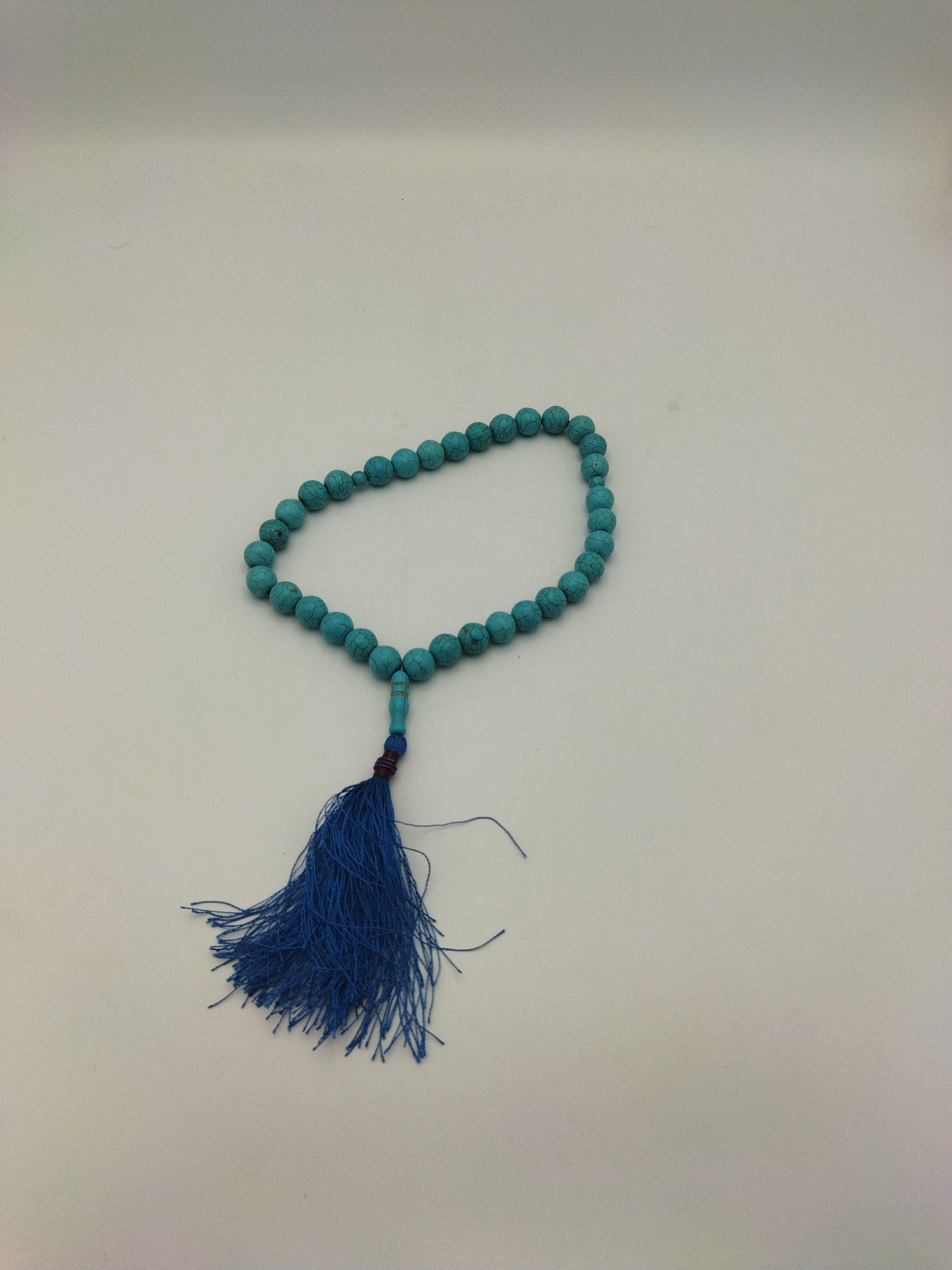 Firoza Stone Tasbih 33 Beads 16 mm