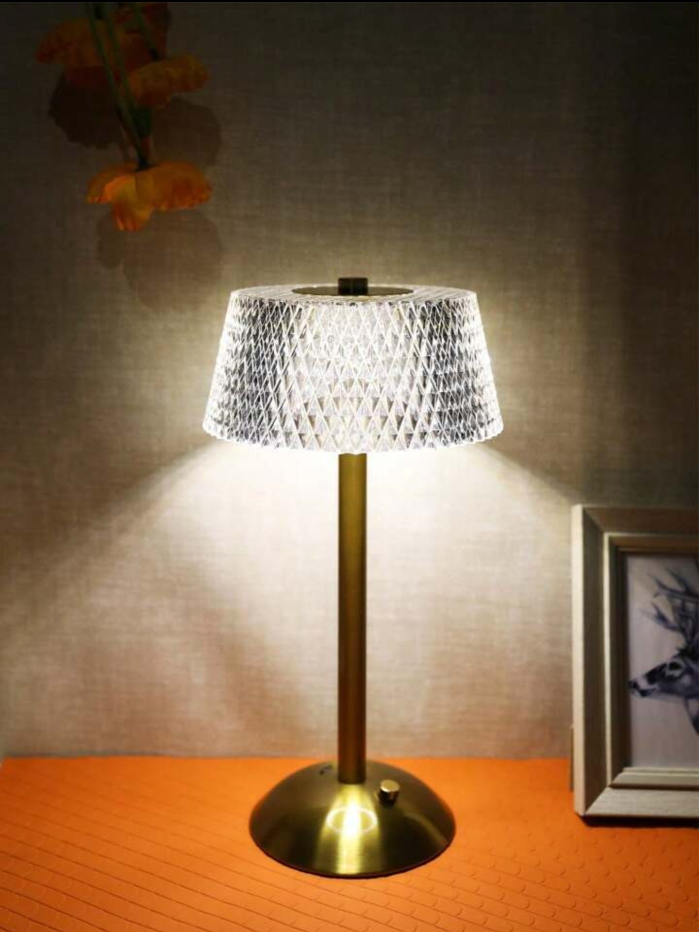 Diamond Table Lamp USB Charging Touch Lamp SB 18