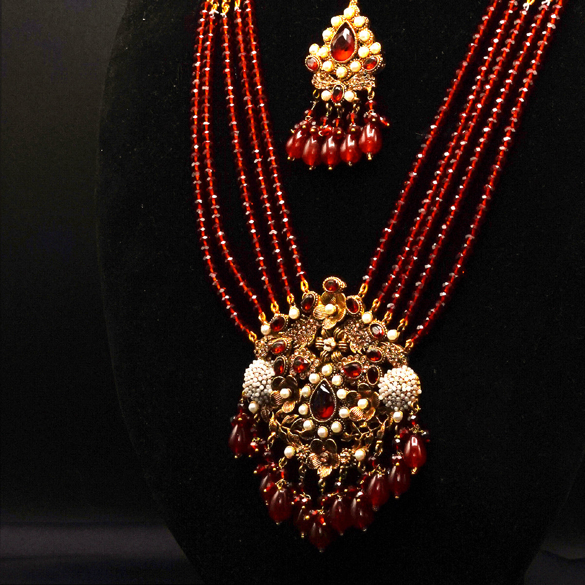 Complete Bridal Necklace Set JS-17