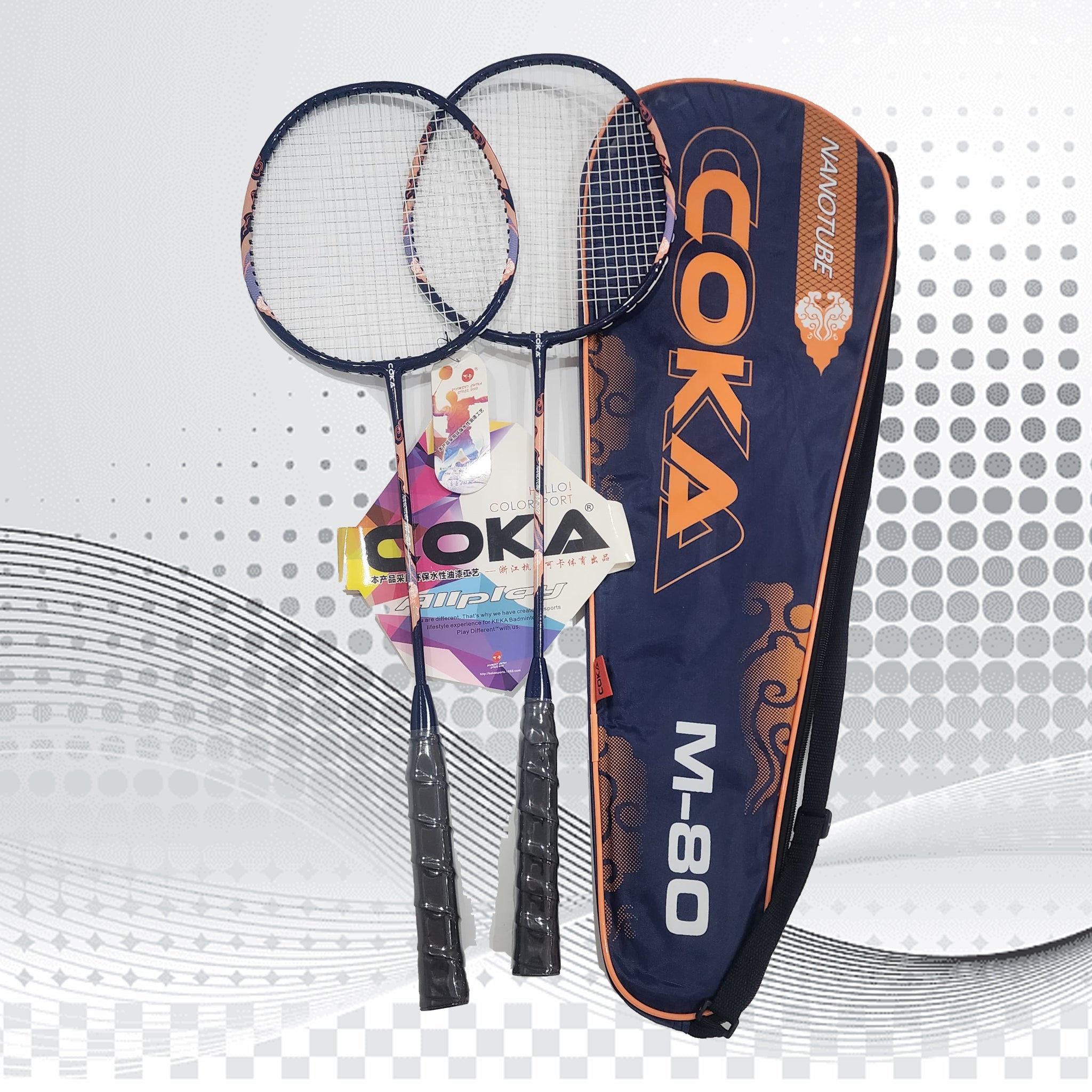 COKA Badminton Racket M80 BR-4