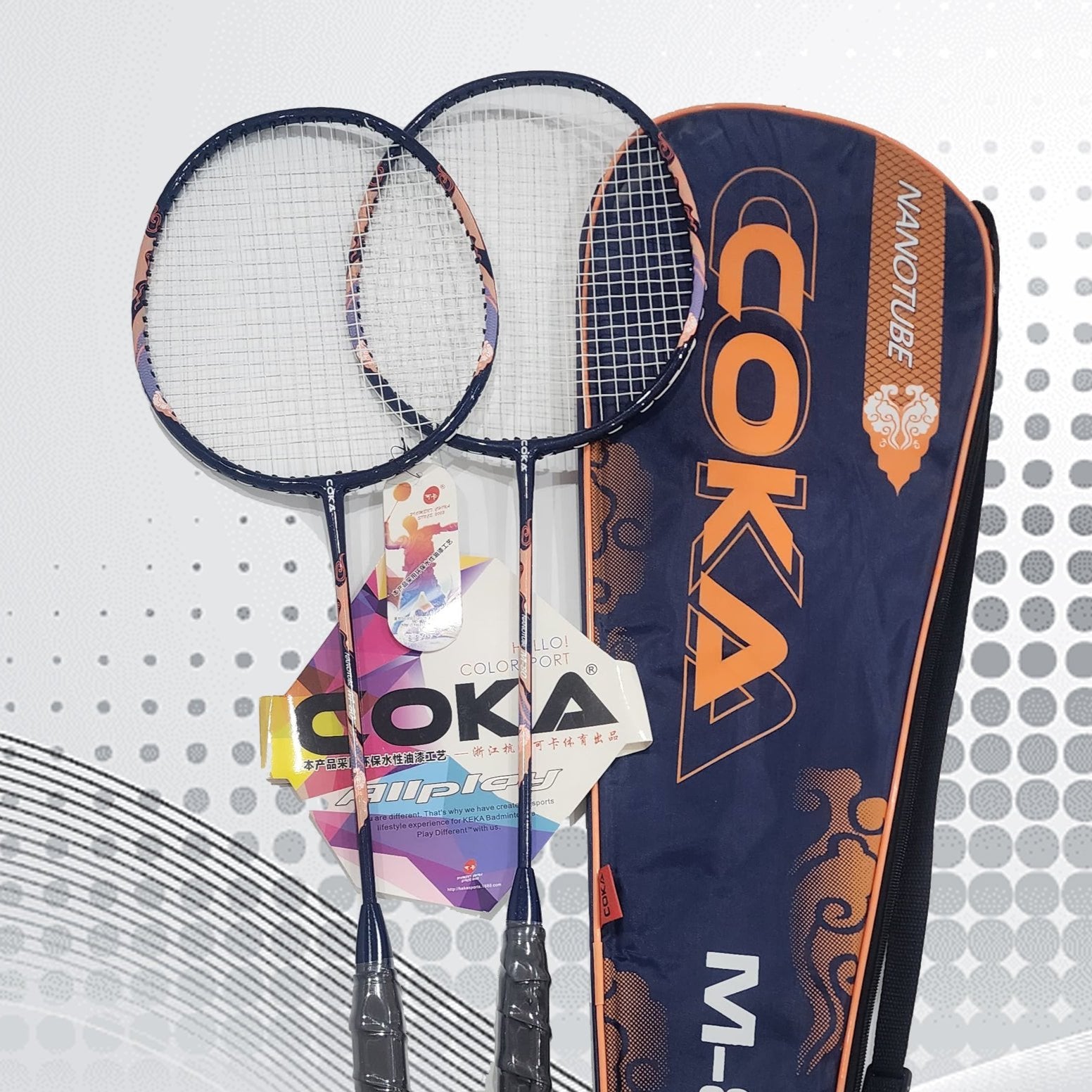 COKA Badminton Racket M80 BR-4