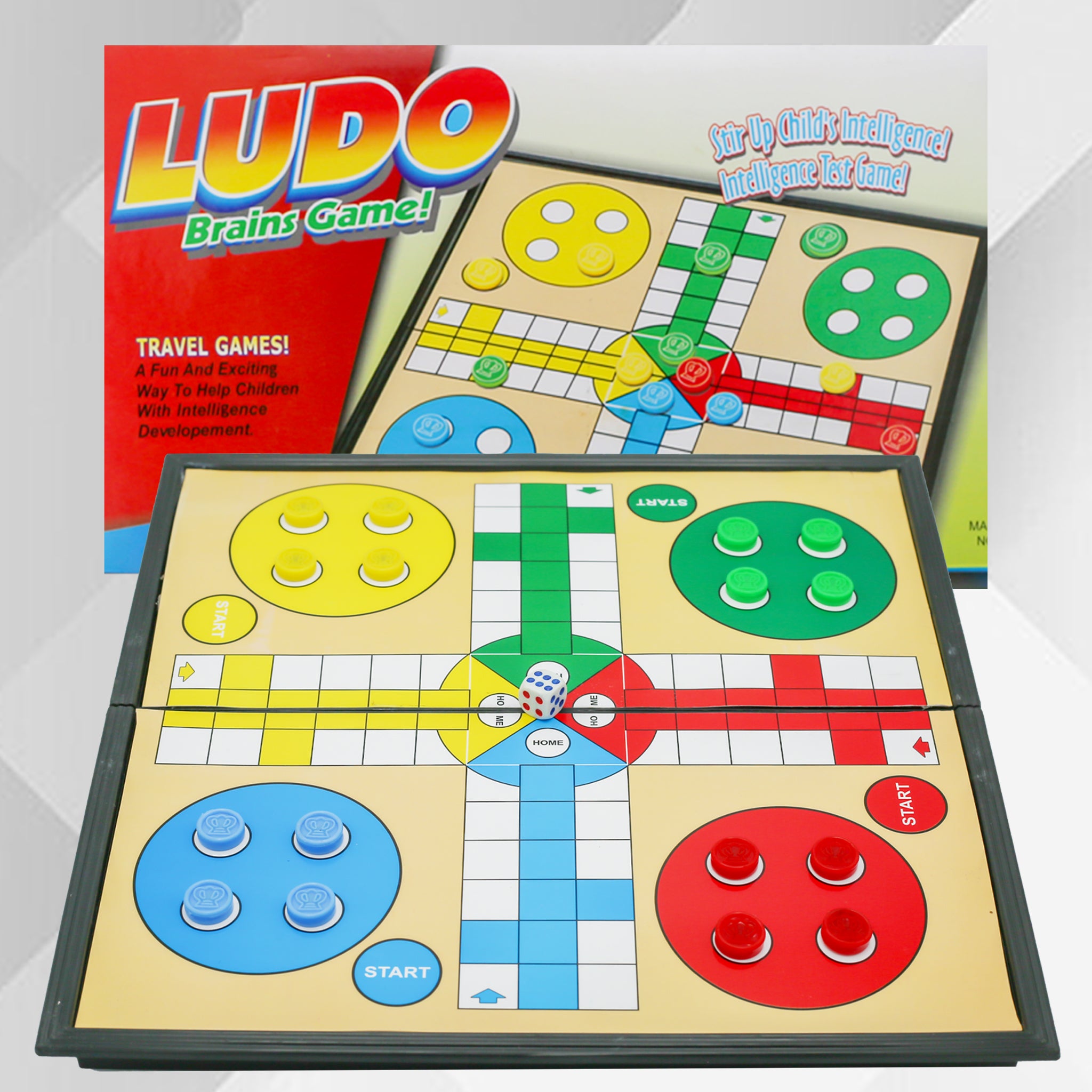 Magnetic Ludo Board Game