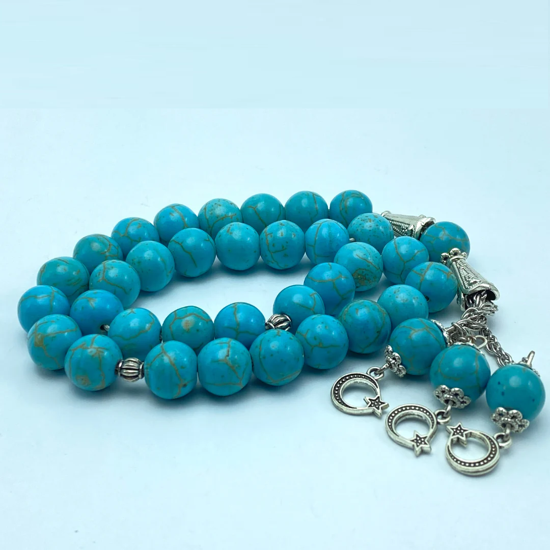 Feroza Stone Tasbih 33 Beads