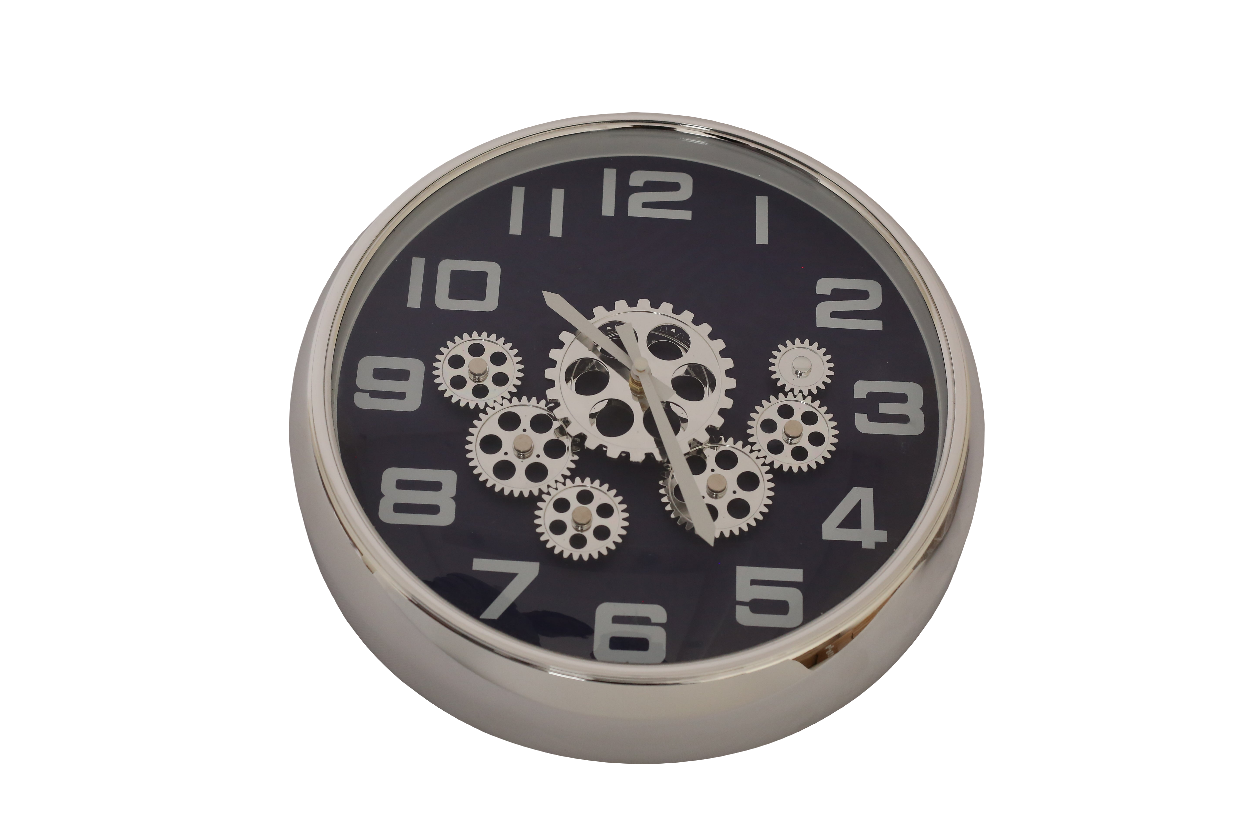 Wall Clock with Moving Gears DC-2002