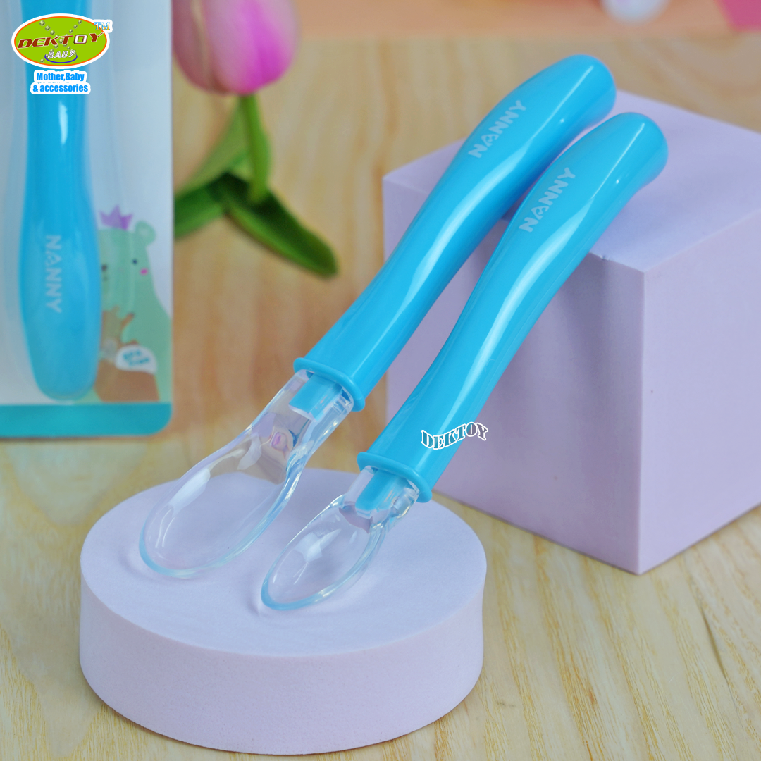 Flower Baby Silicone Feeding Spoon BS-1