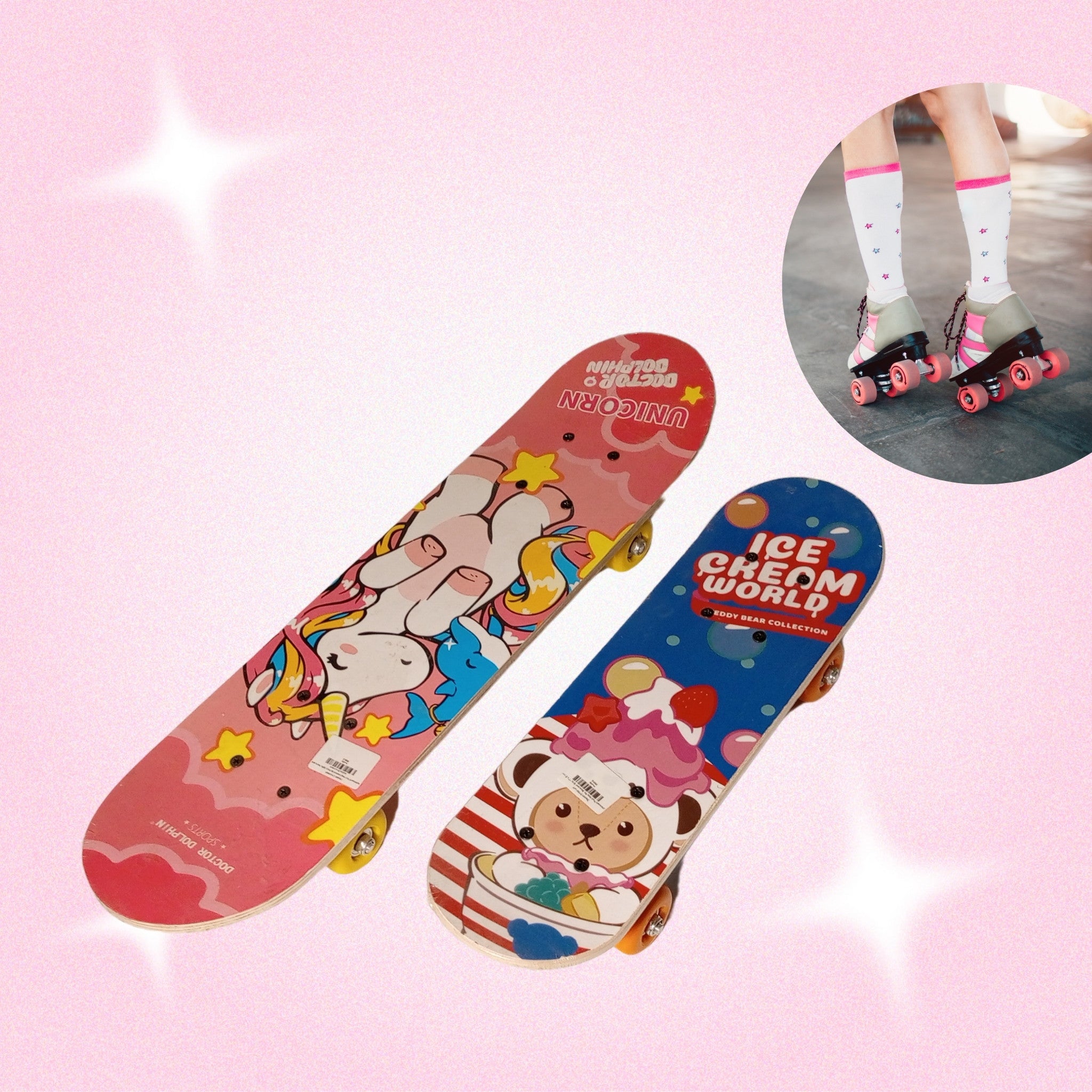 Skateboard Foot Kids For Boys and Girls 17 x 5 inch